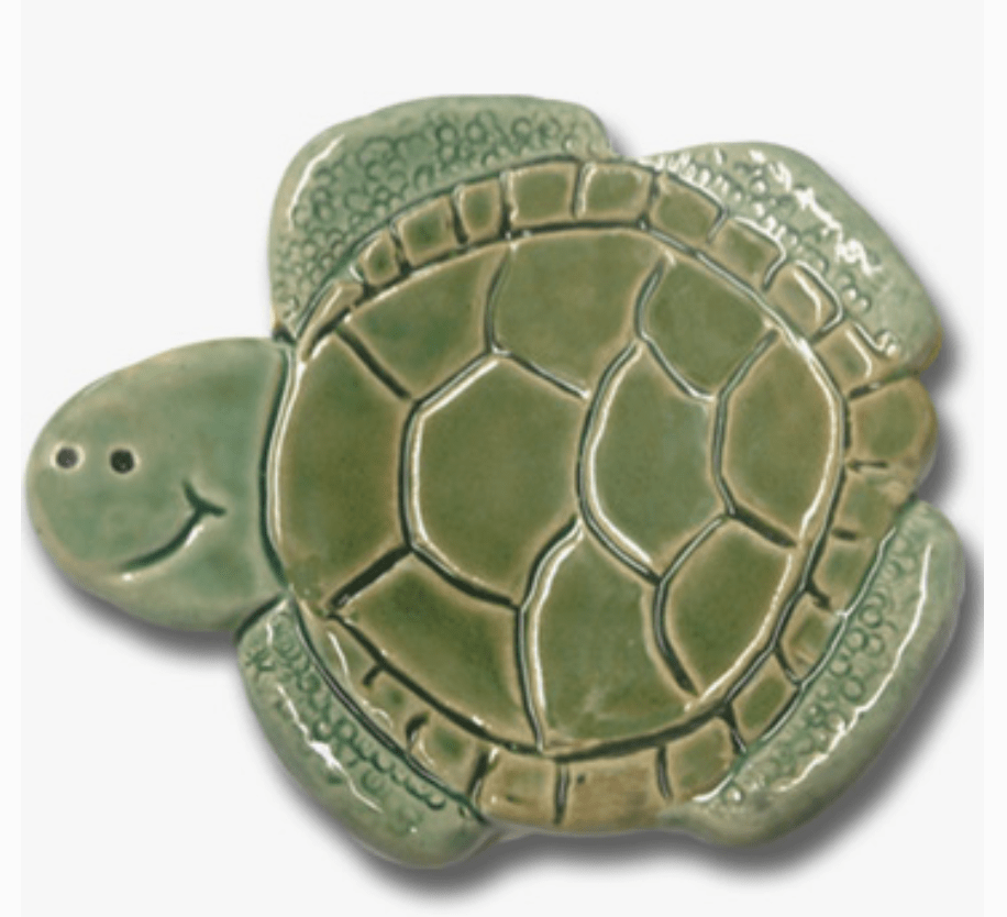Handmade Ceramic Nature Lover's Trinket Dish-Turtle, Sloth, Otter、mySite、g9winljtr