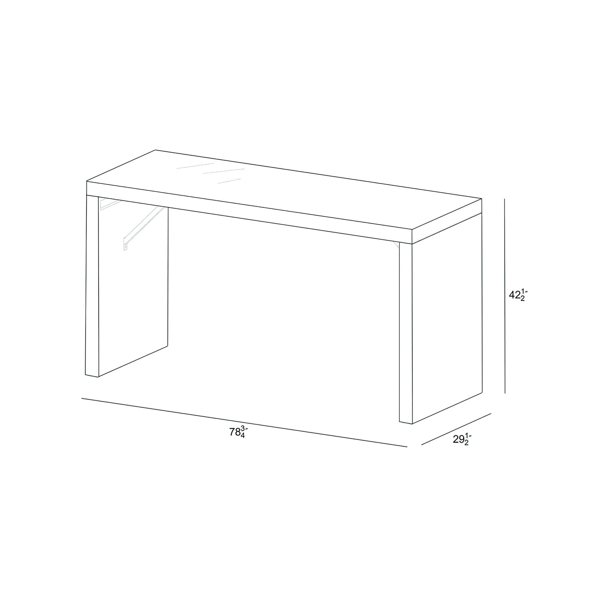 District 6-Seater Rectangular Bar Table、mySite、neckold