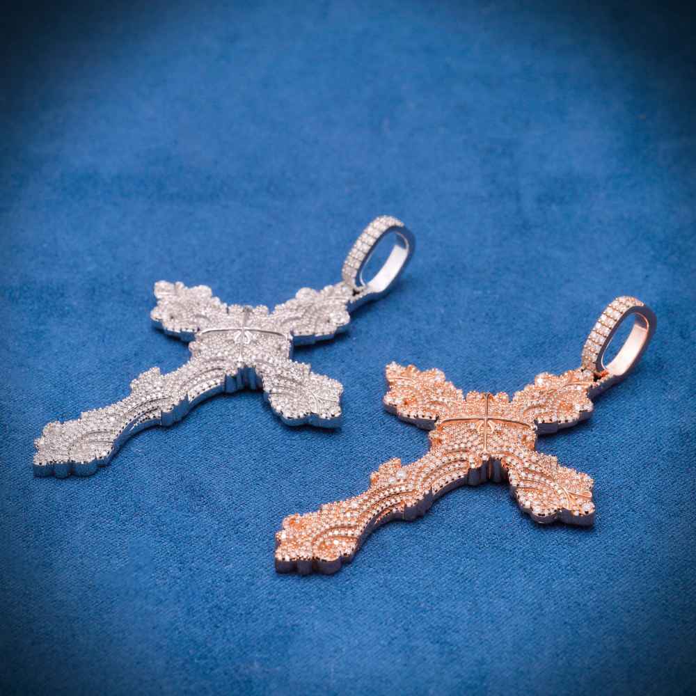 Royal Cross Pendant 14K Gold、mySite、hinf8tx79