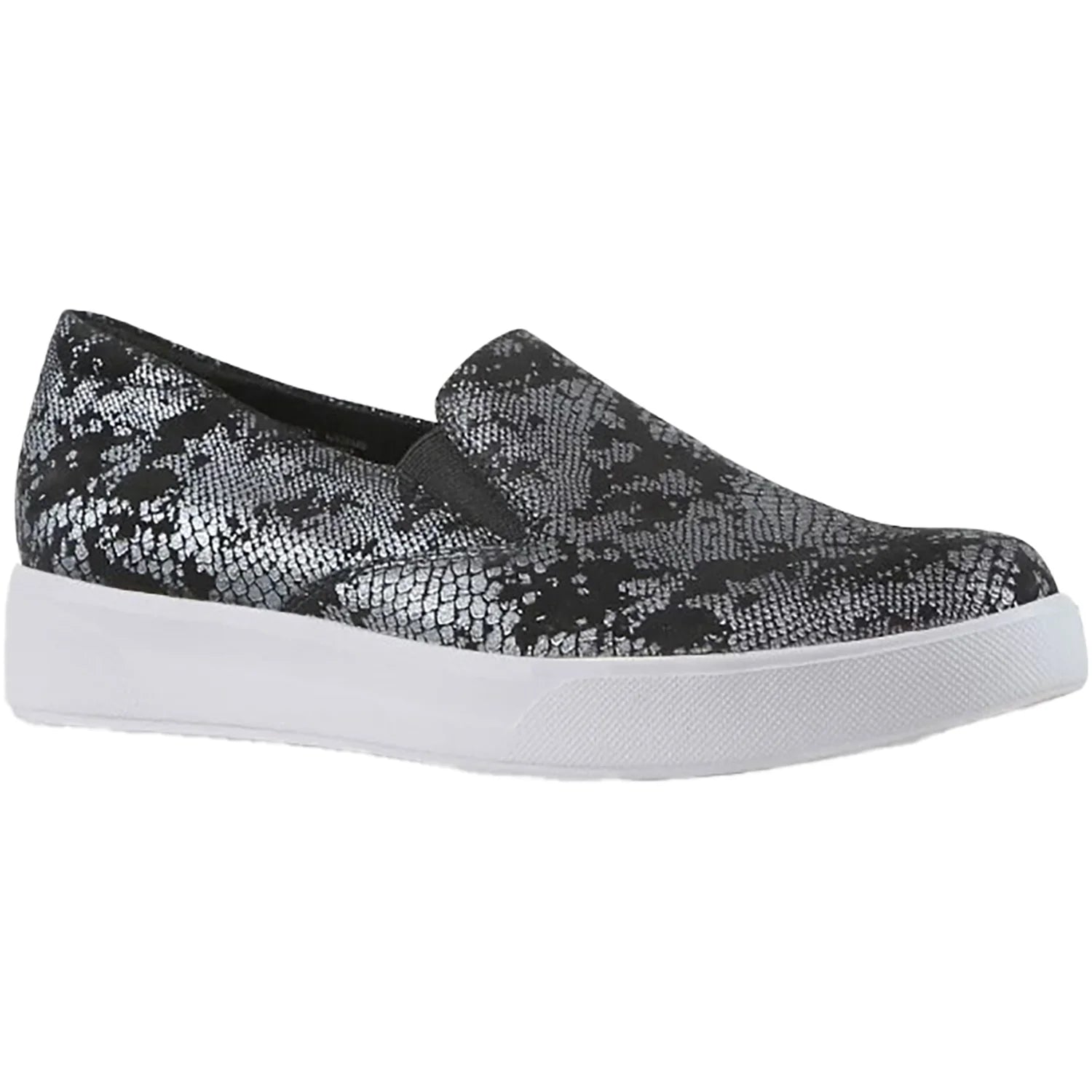  Munro Women's Lennox Slip-On Sneaker - Black Snake Print Suede、mySite、preschool7hills