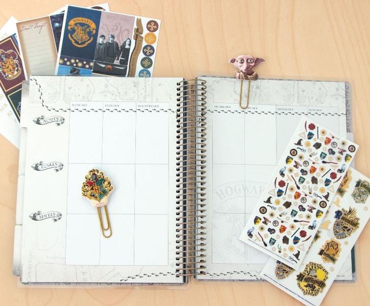  Weekly Planner Set - Undated Harry Potter Hogwarts Crest、mySite、ghnorth