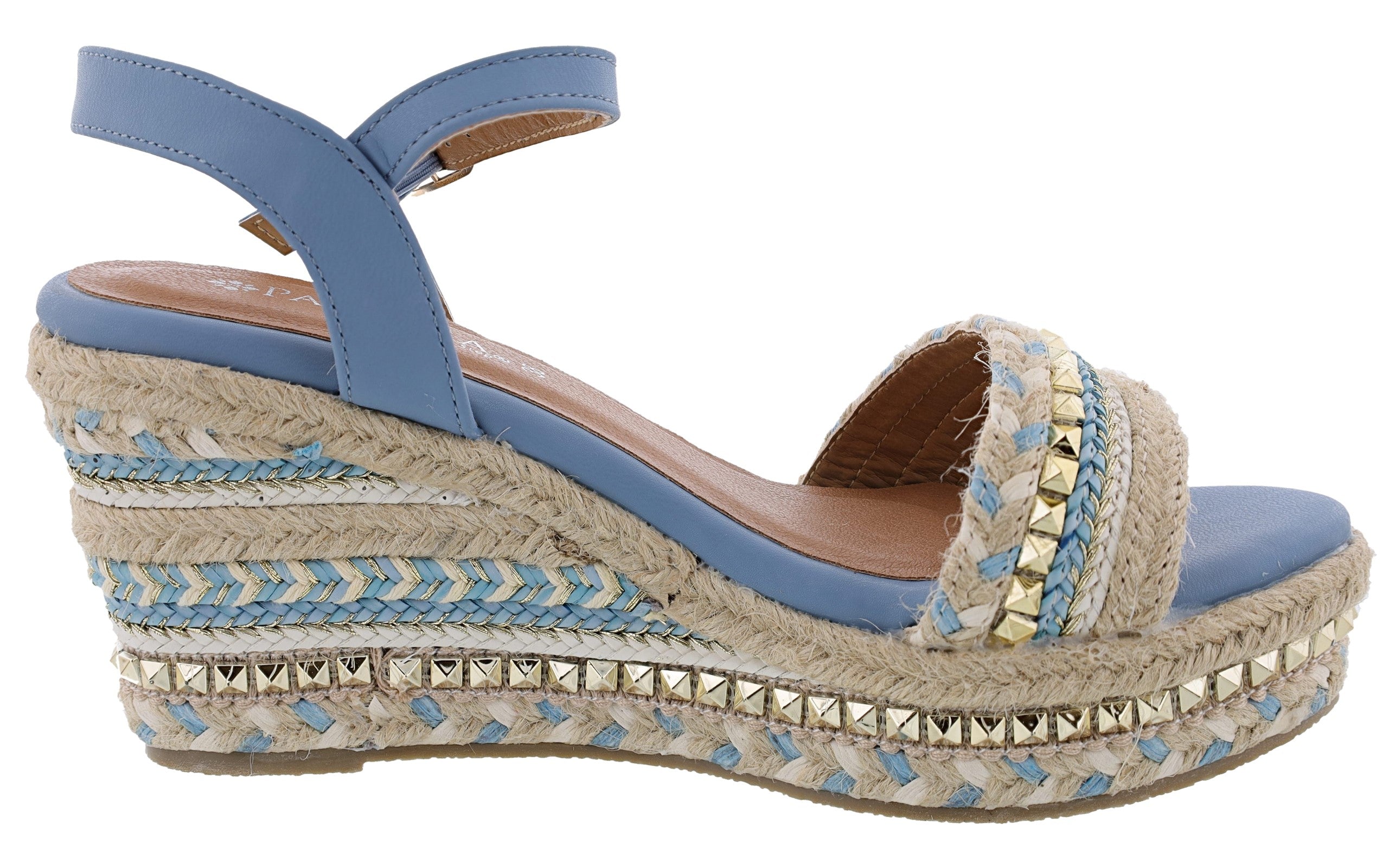 Patrizia Tisch Woven Wedge Sandals by Spring Step、mySite、dreamappss