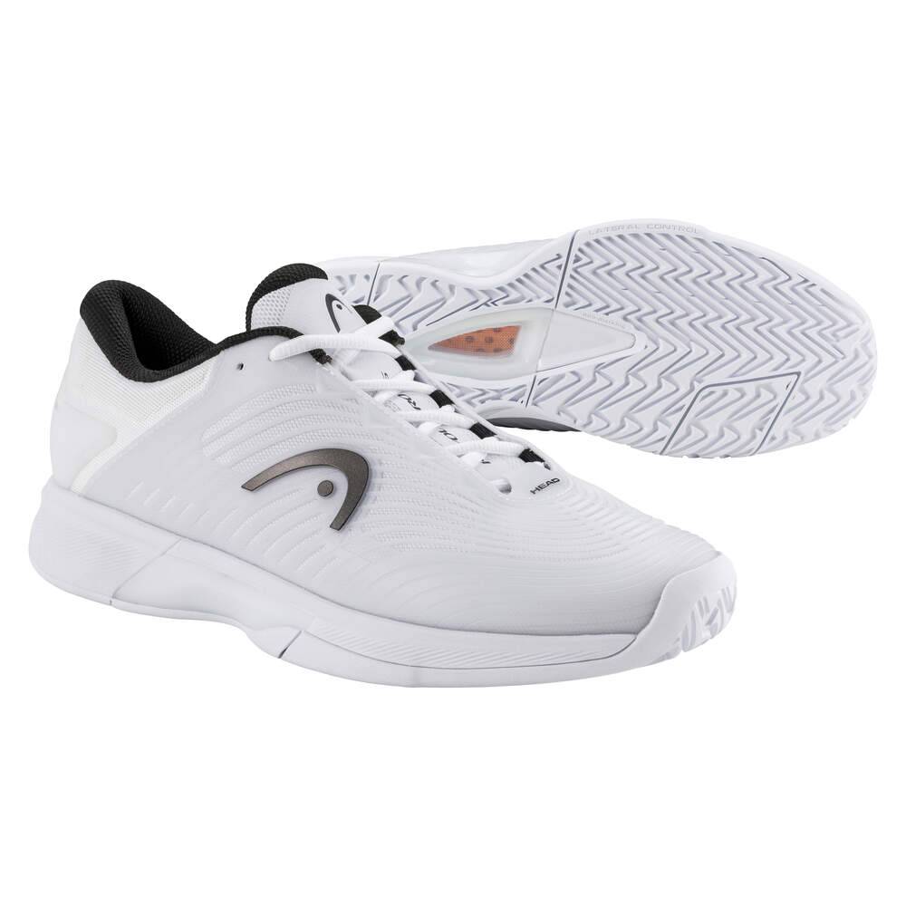 Head Revolt Pro 4.5 Men's Tennis Shoe (White/Black)