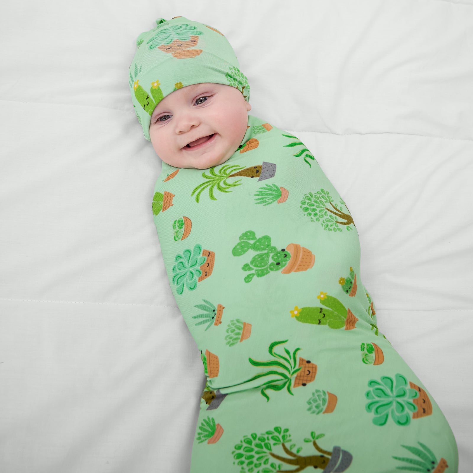  Succulent Love Swaddle & Hat Set、mySite、layawaytickets