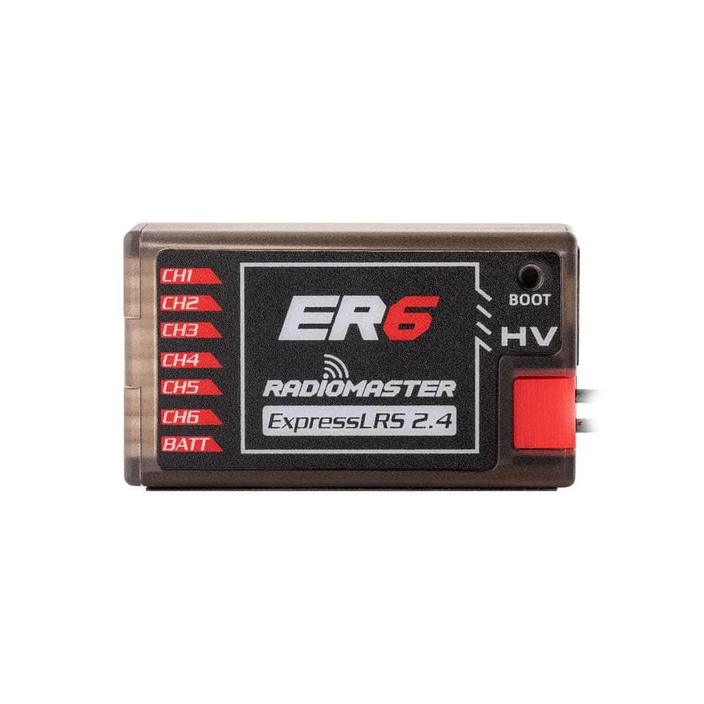  RadioMaster ER6 2.4GHz 6Ch ELRS PWM Receiver、mySite、merchandisen
