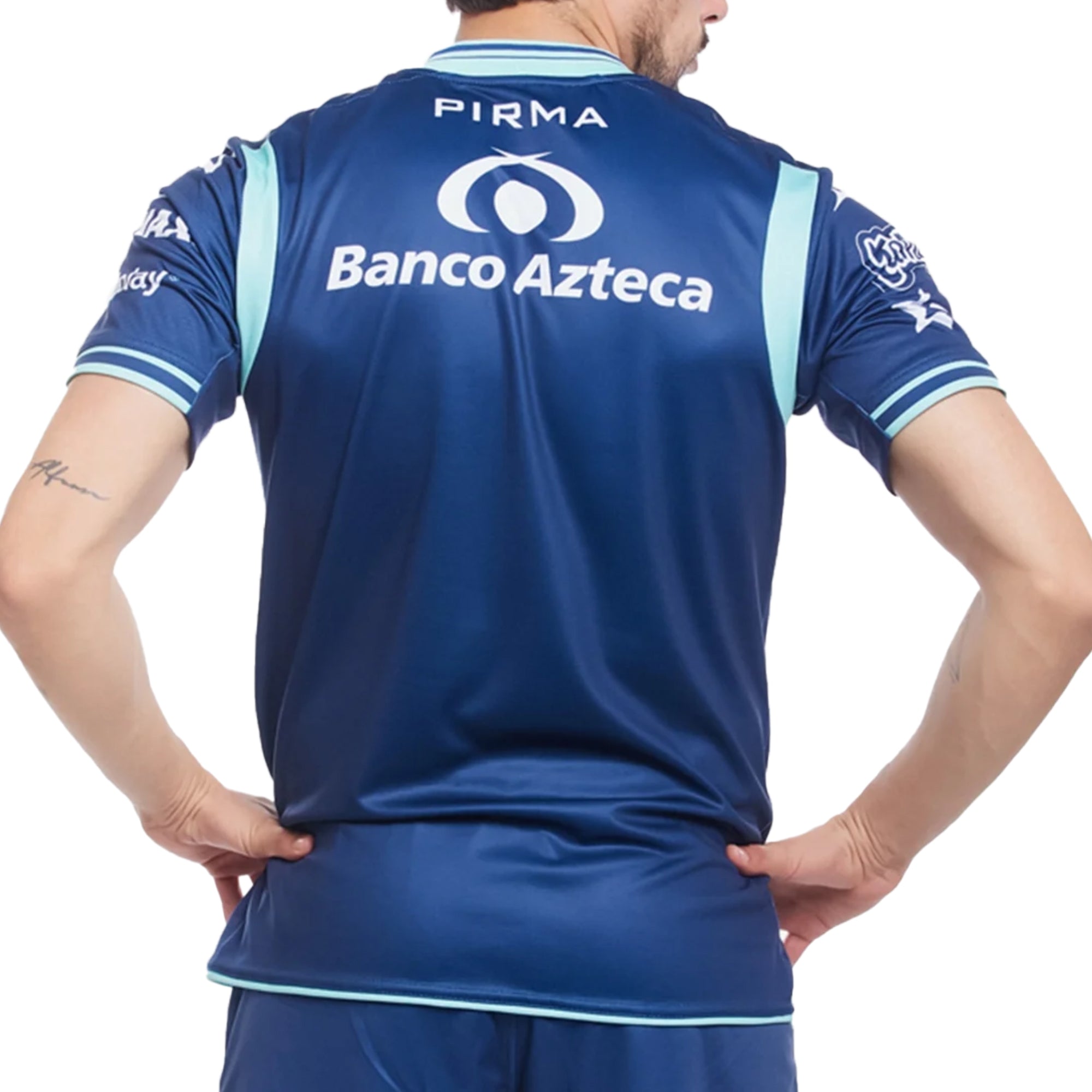 Pirma Men's Puebla 2024/25 Authentic Away Jersey Navy、mySite、noshort