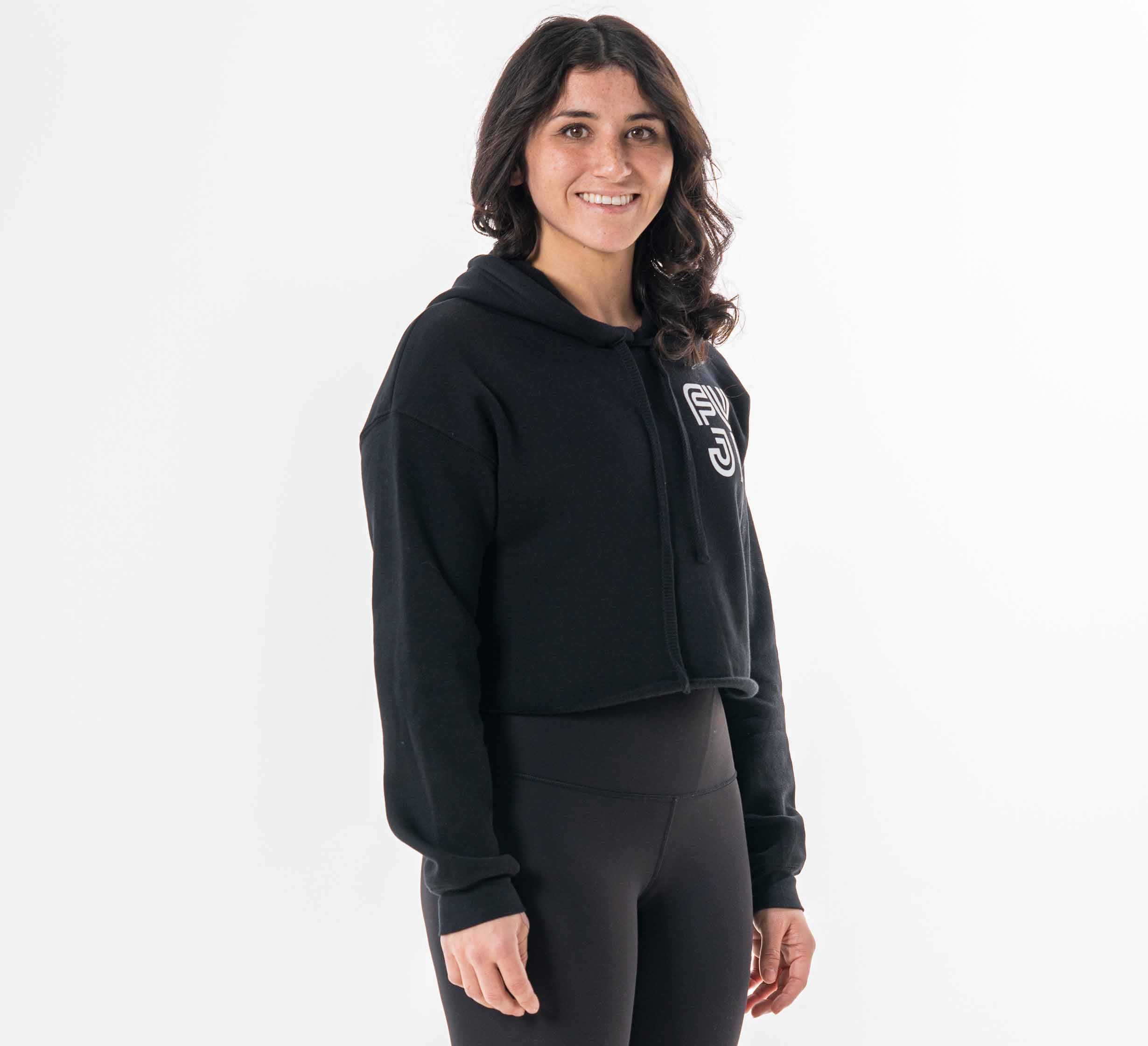 Womens Jiu Jitsu Rally Crop Hoodie Black、mySite、gigharbornorthrealestate