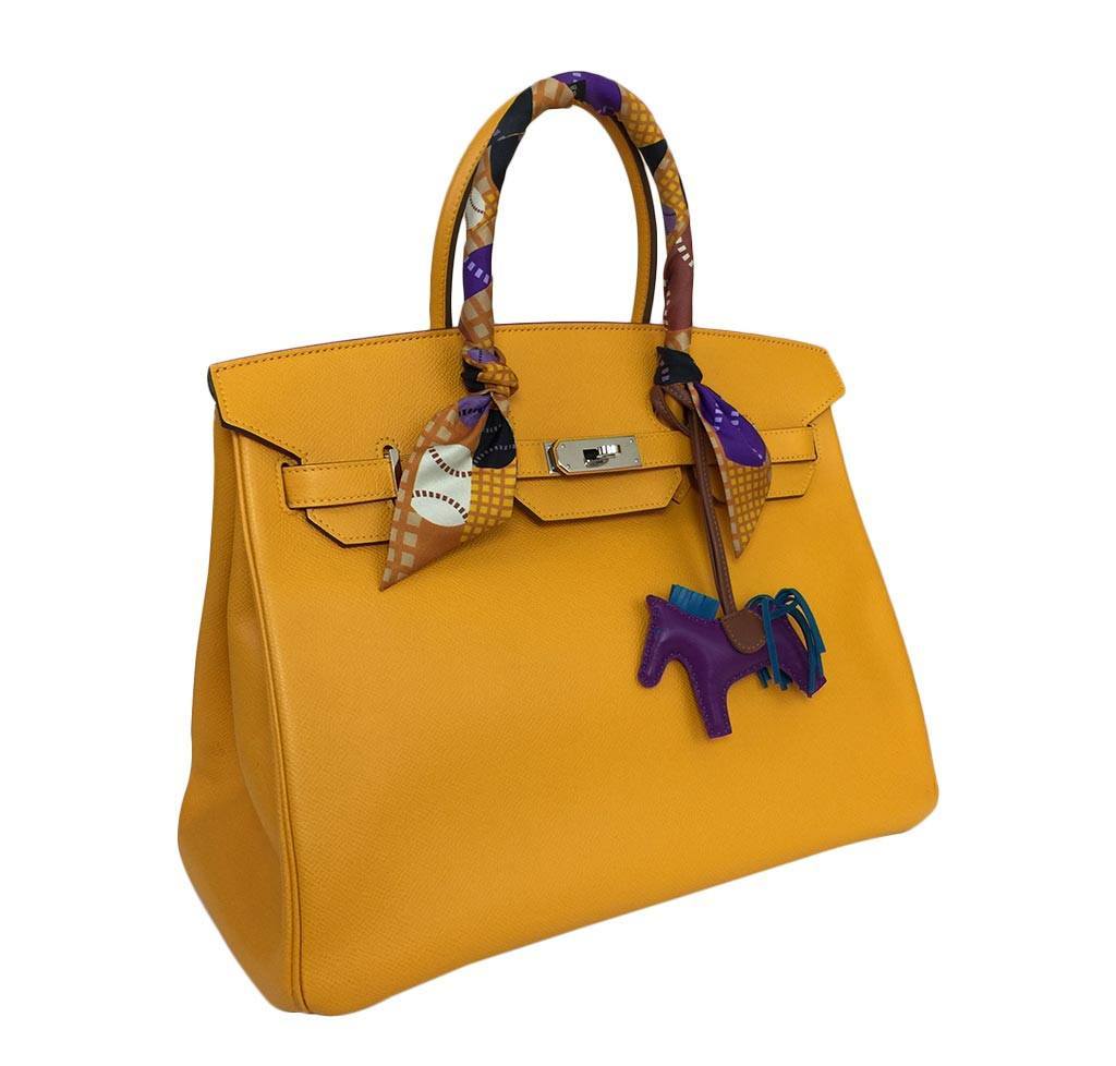 Hermès Birkin Bag 35 Jaune Candy Collection、mySite、garminoutage.com
