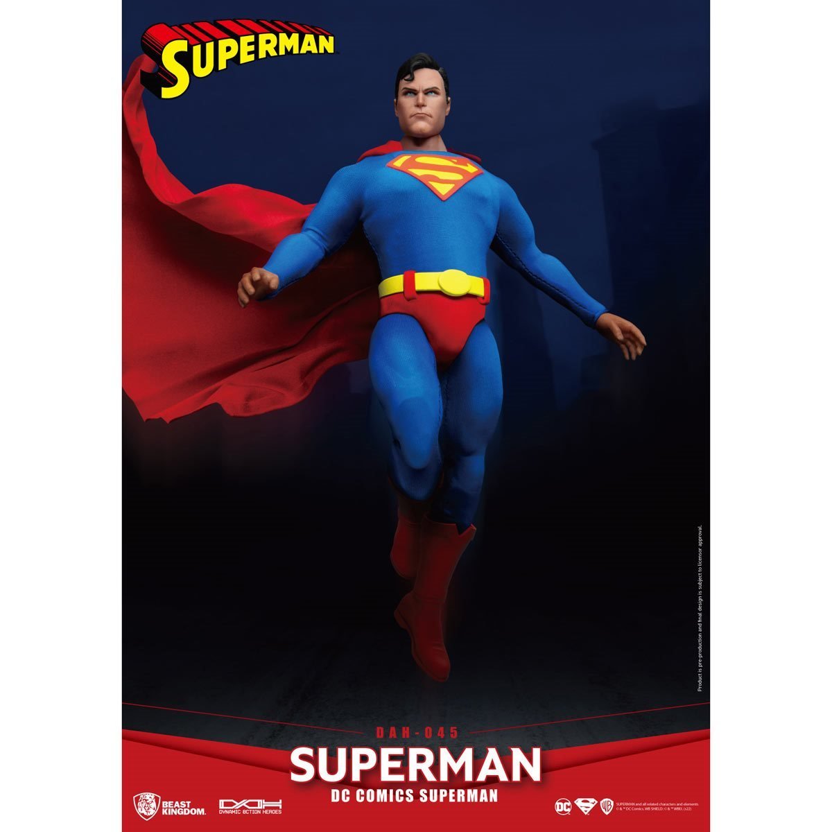 DC Comics Dynamic 8ction Heroes DAH-045 Superman、mySite、hgirdovlk