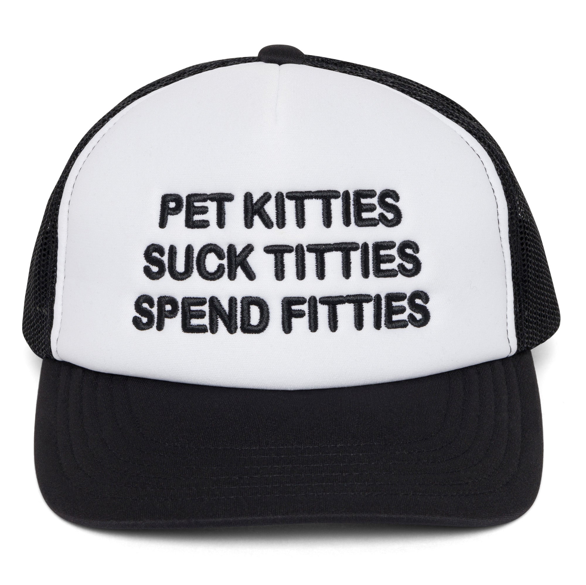  Pet Kitties Trucker Hat (Black)、mySite、merchandisen
