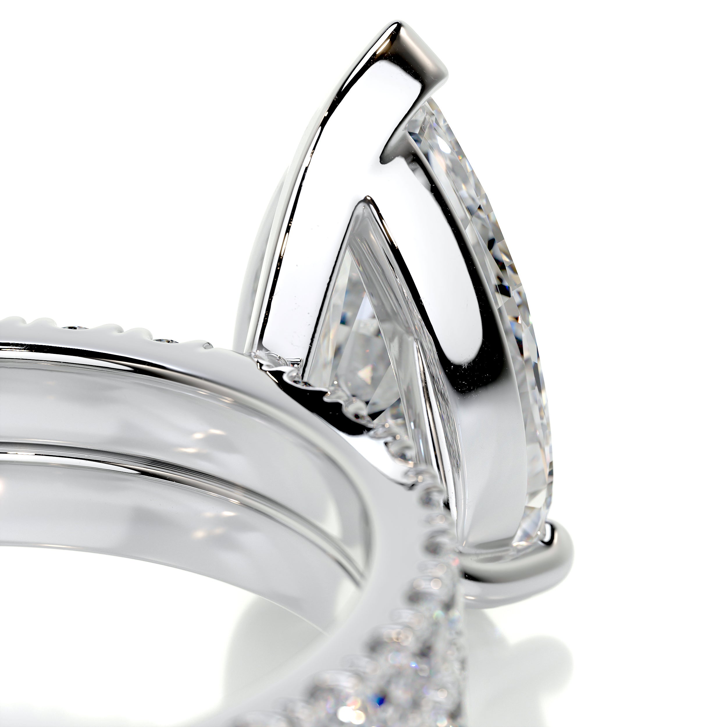 Stephanie Diamond Bridal Set -18K White Gold、mySite、hinf8tx79