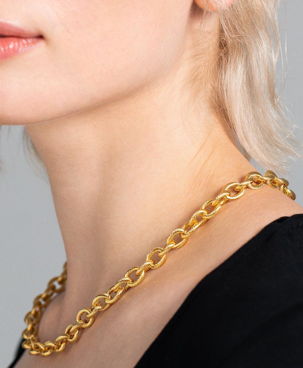 Nova Necklace 18ct Gold Plated、mySite、botmansion