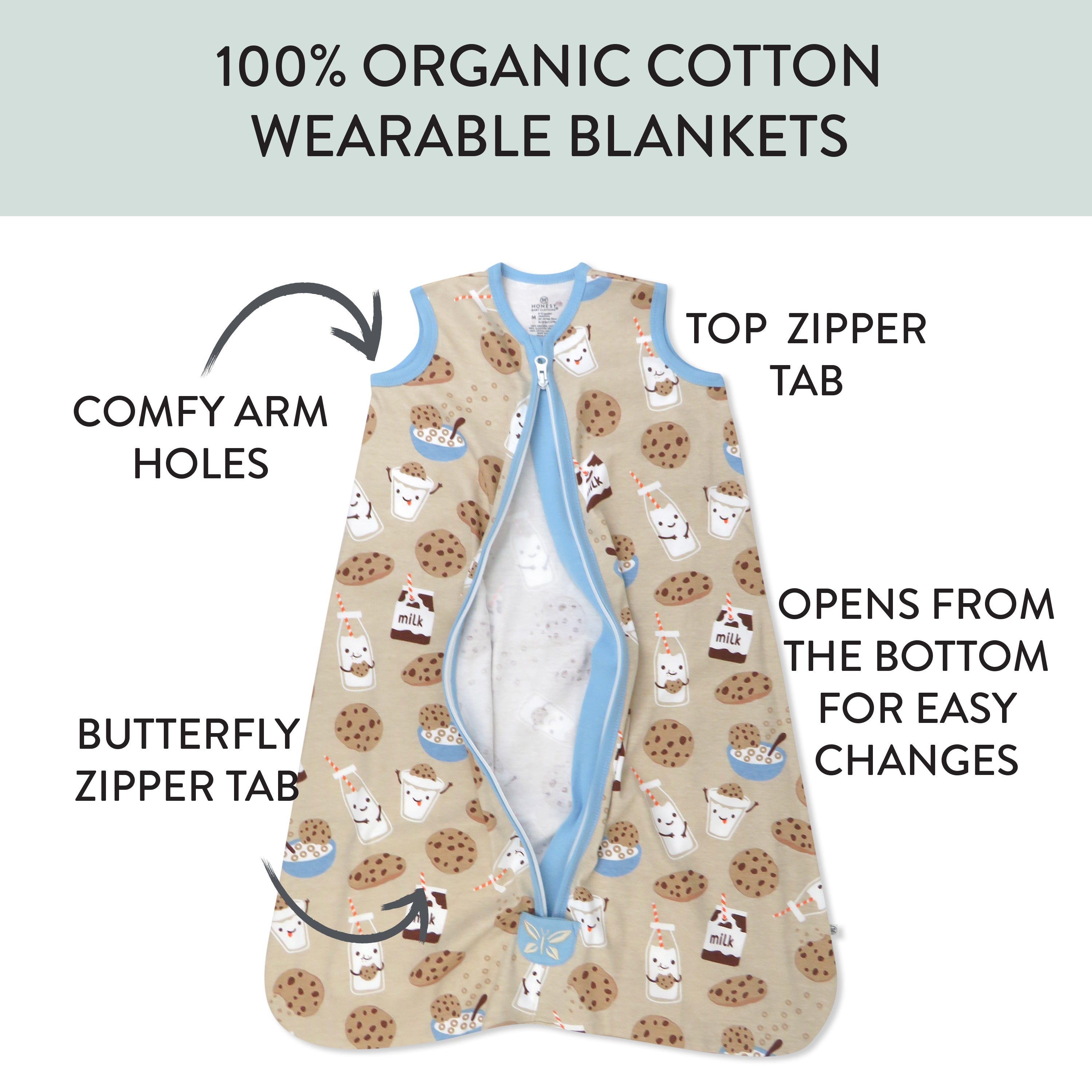  Organic Cotton Classic Wearable Blanket、mySite、layawaytickets