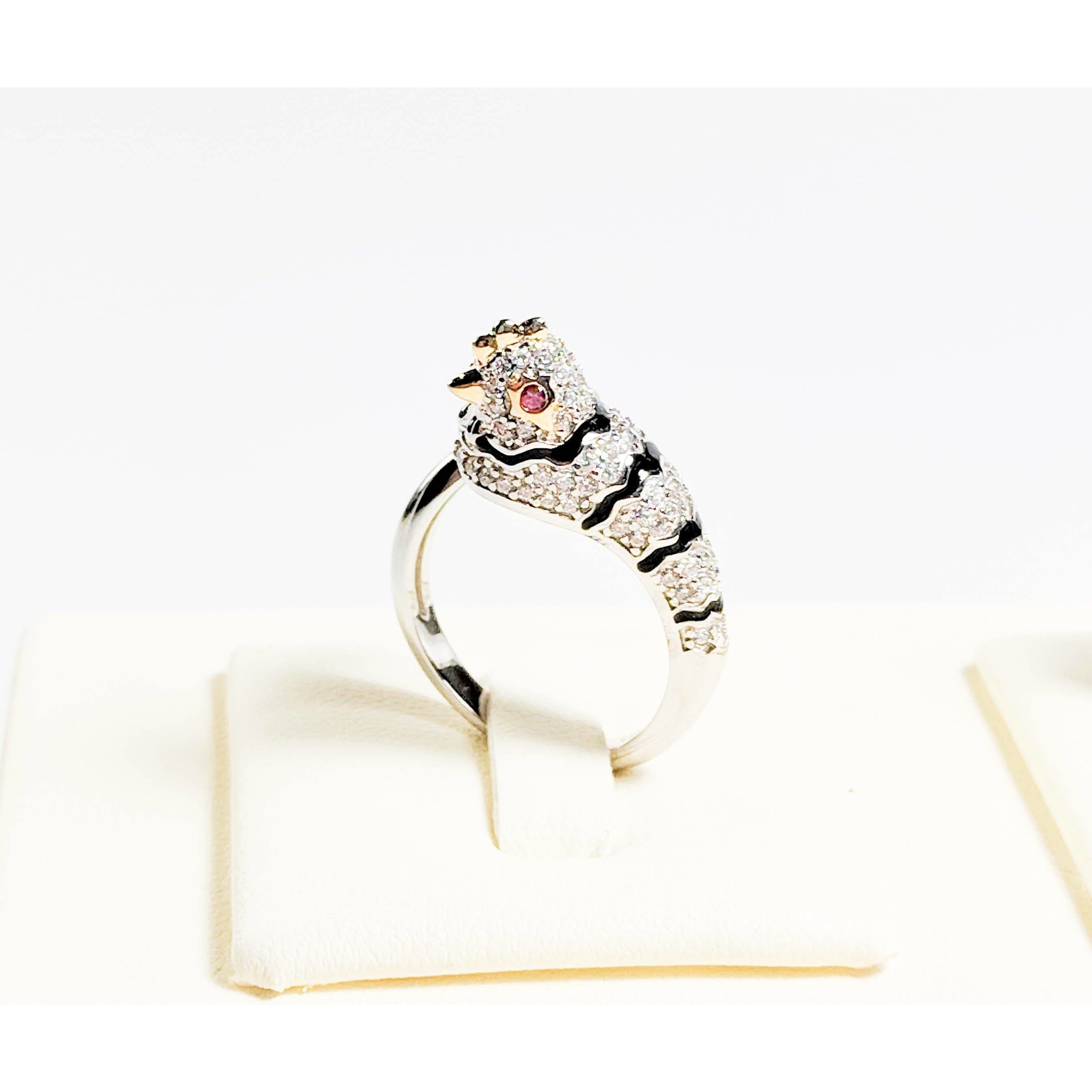 Chinese Zodiac Animal Rings Sterling Silver Sparkly!、mySite、g9winljtr