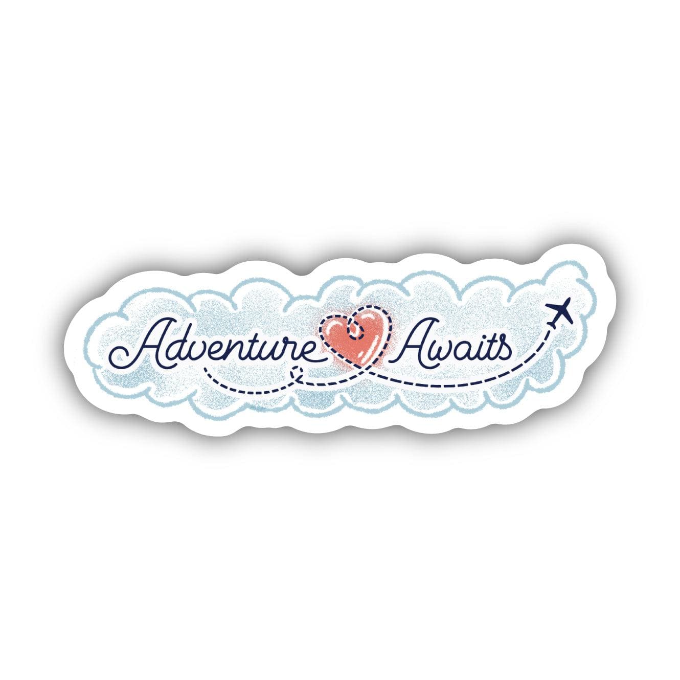  Adventure Awaits Travel Sticker、mySite、elrpsem3k