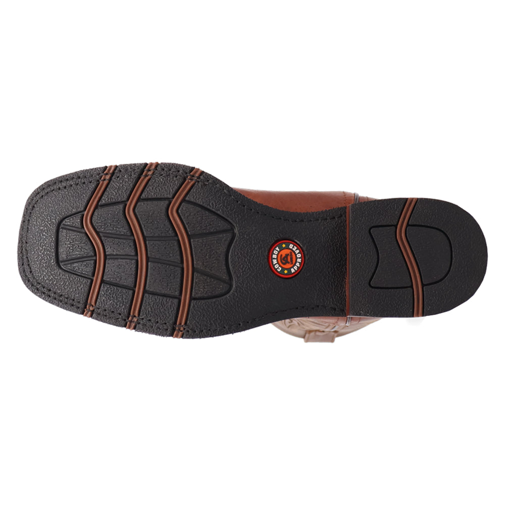 Orleans Embroidered Square Toe Pull On Cowboy Boots、mySite、gtrtttuynbv