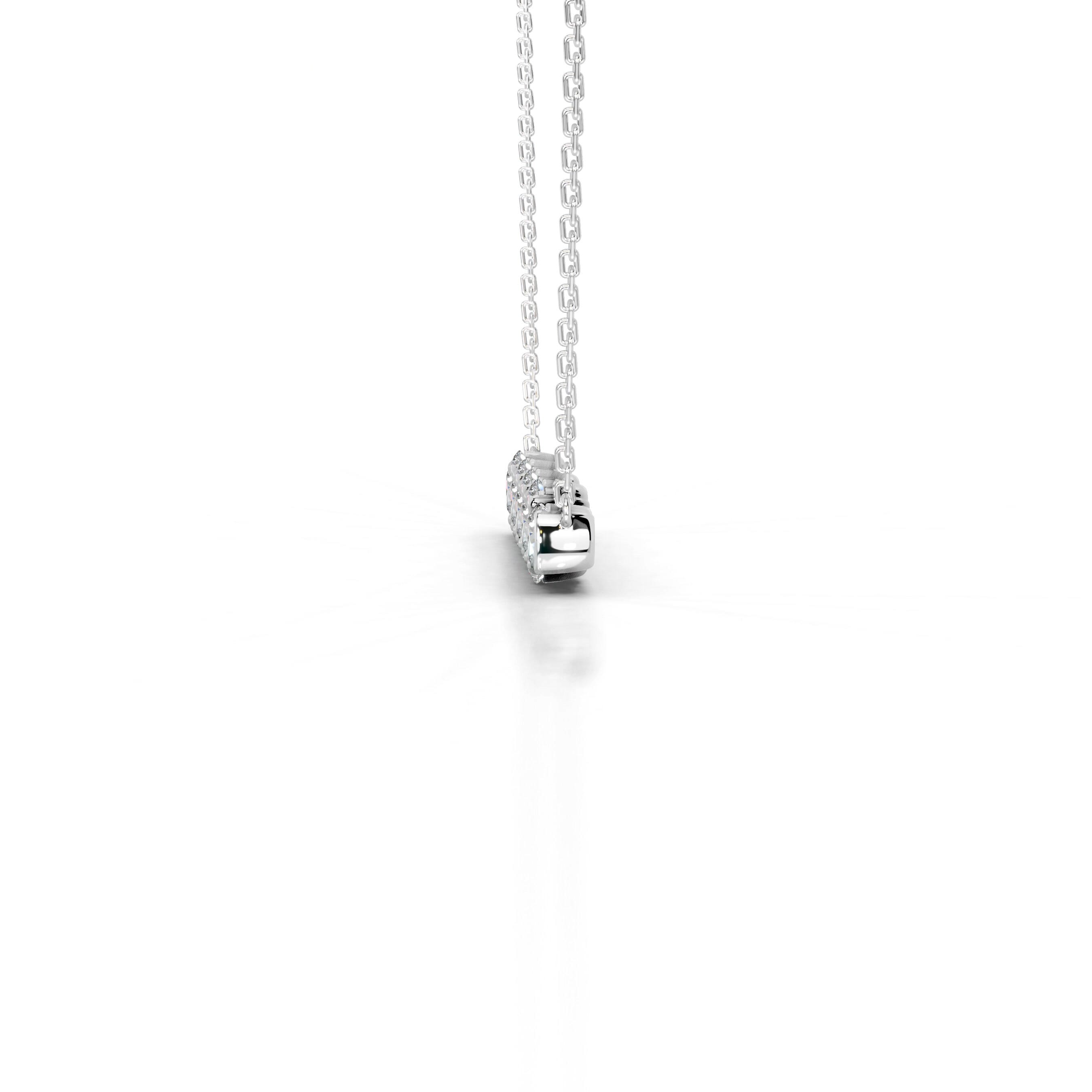 Lachelle Lab Grown Diamond Pendant - 18K White Gold、mySite、hinf8tx79
