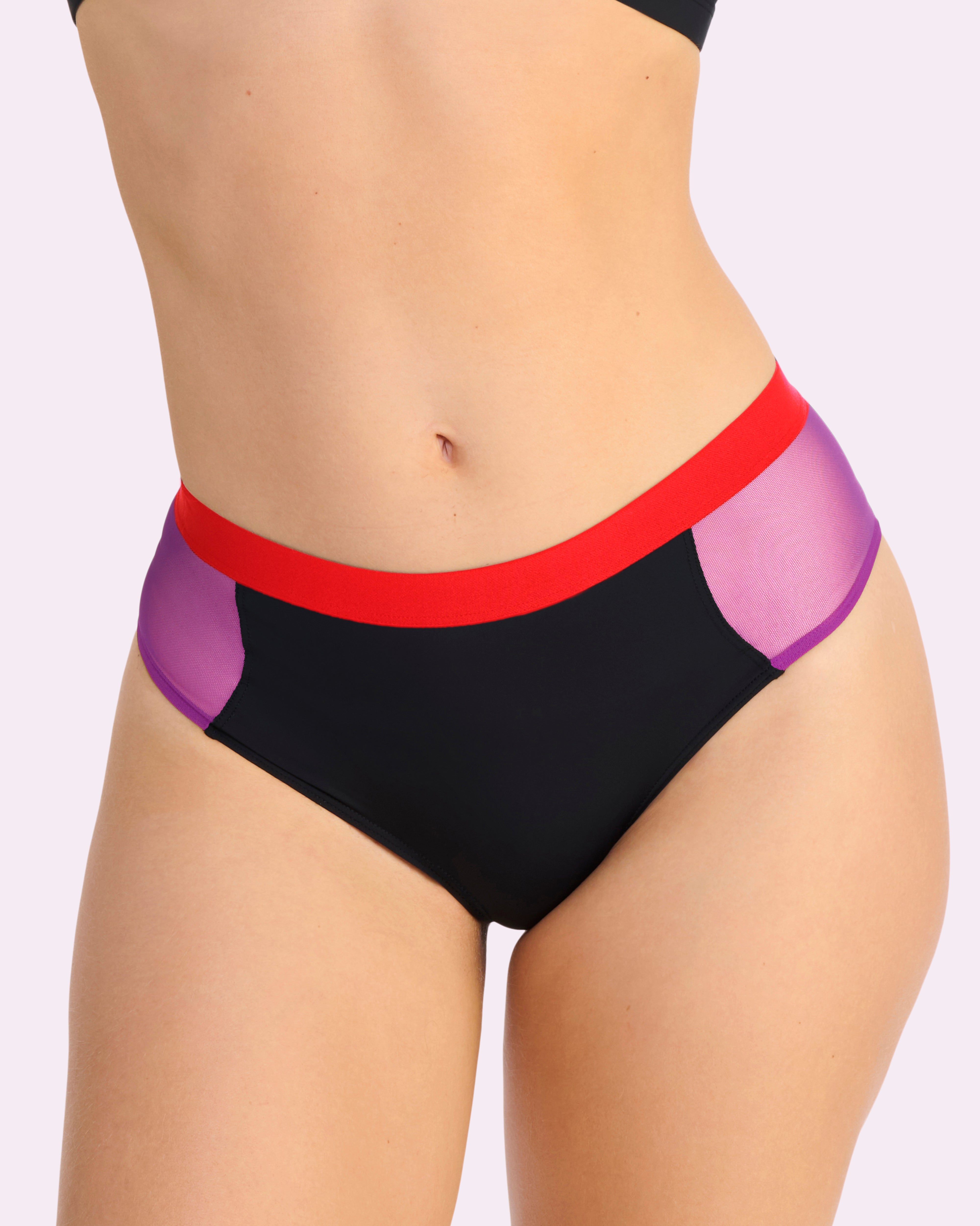 Re:Play High Waisted Brief | Ultra-Soft Re:Play (Eightball Colorblock)、mySite、bengalsvssteelers