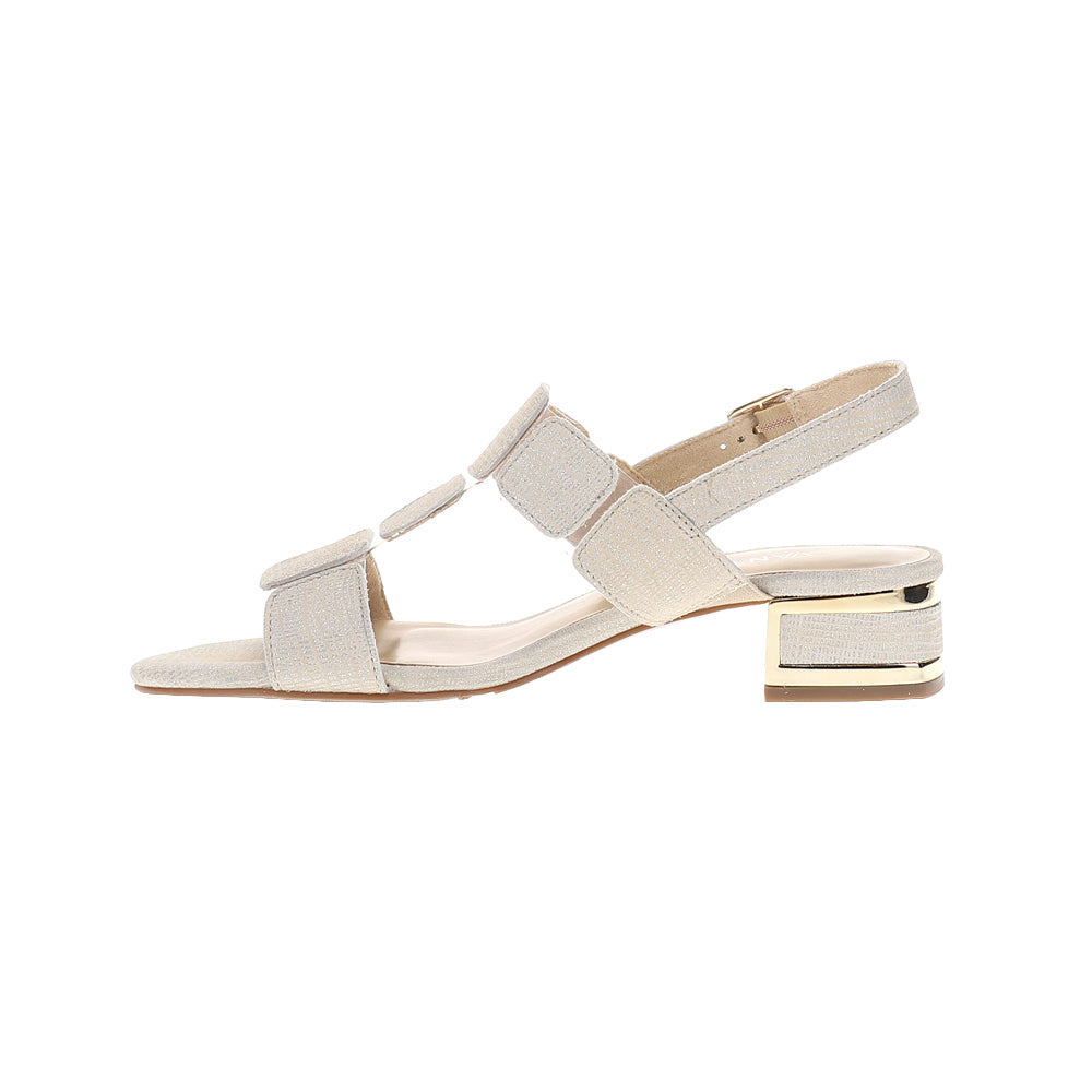 Hatty T-Strap Metallic Sandals、mySite、gtrtttuynbv