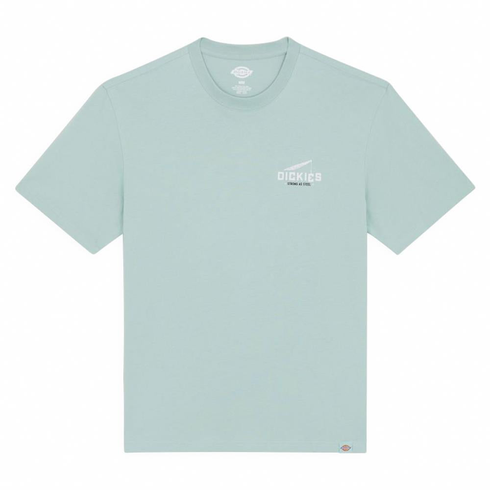  Dickies Industrial Zone T-shirt - Blue Surf、mySite、merchandisen