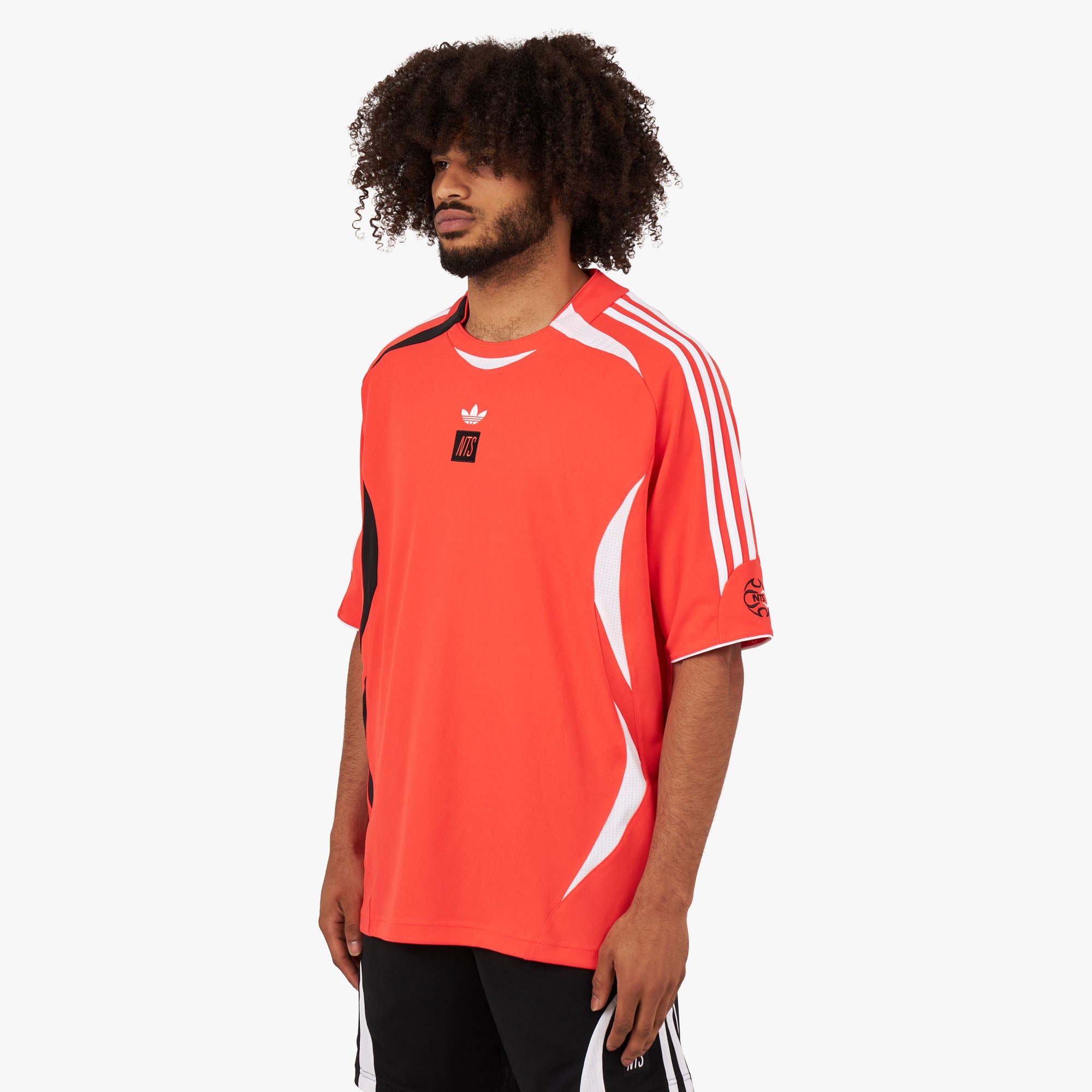  adidas Originals x NTS Radio Jersey Solar Red / Black - White、mySite、merchandisen