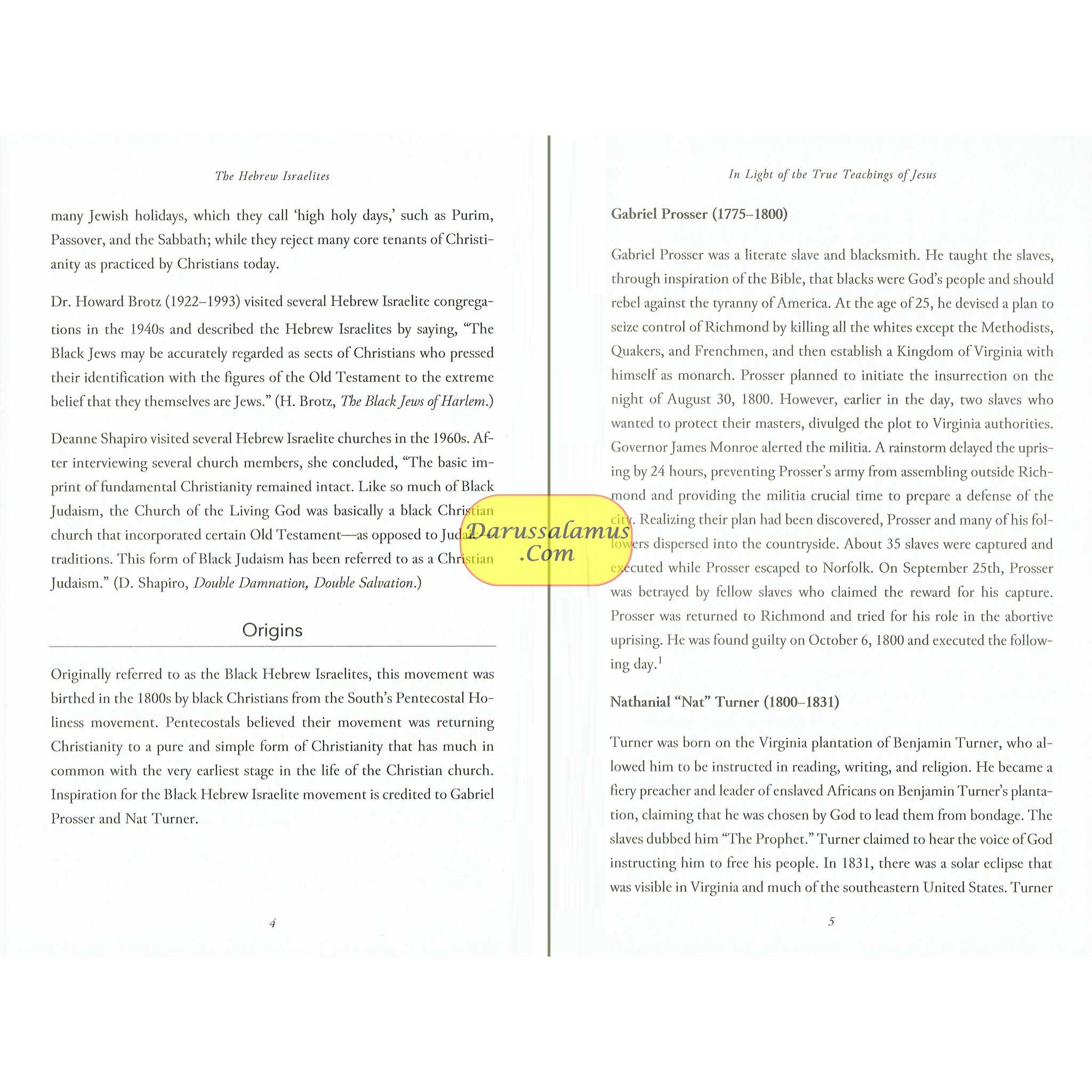 The Hebrew Israelites in Light of the True Teachings of Jesus、mySite、topwebapps