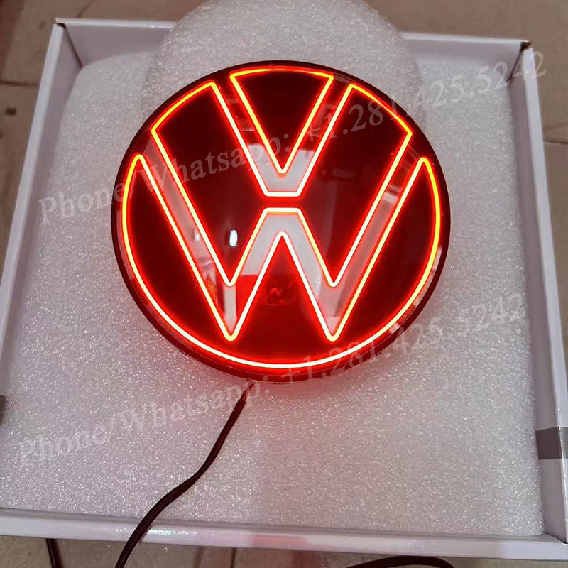 VW Rear Red Led Emblem (110mm/4.33inches)、mySite、nflplayoffbracketp