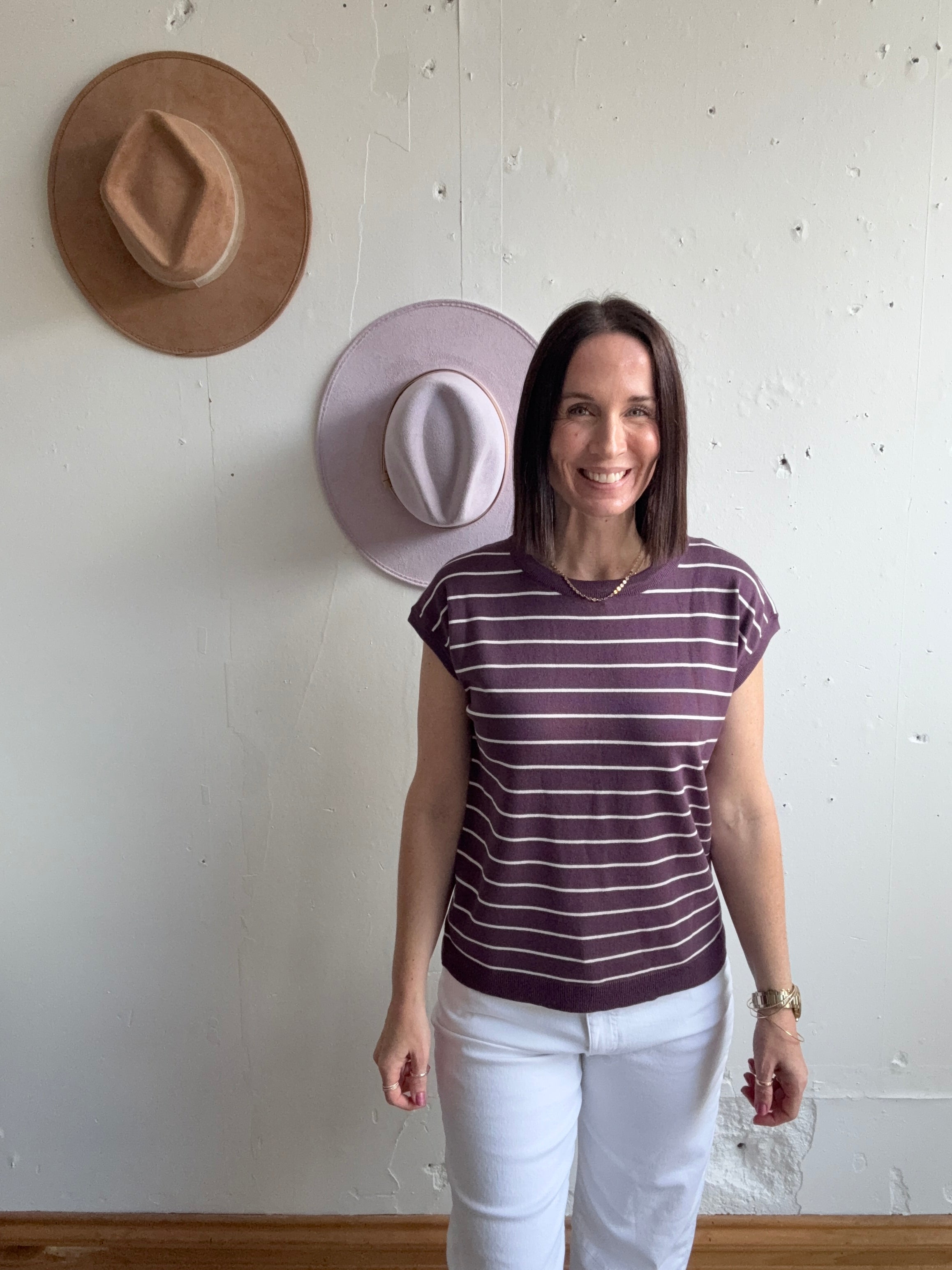 Stacy’s Striped Top、mySite、garagedoors4me