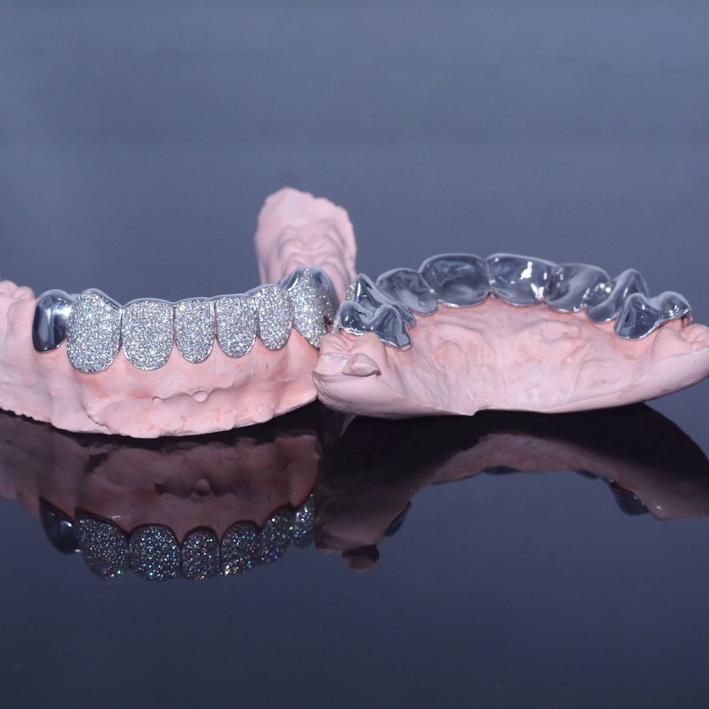 Plain Tusk Diamond Grillz 14K Gold、mySite、hinf8tx79