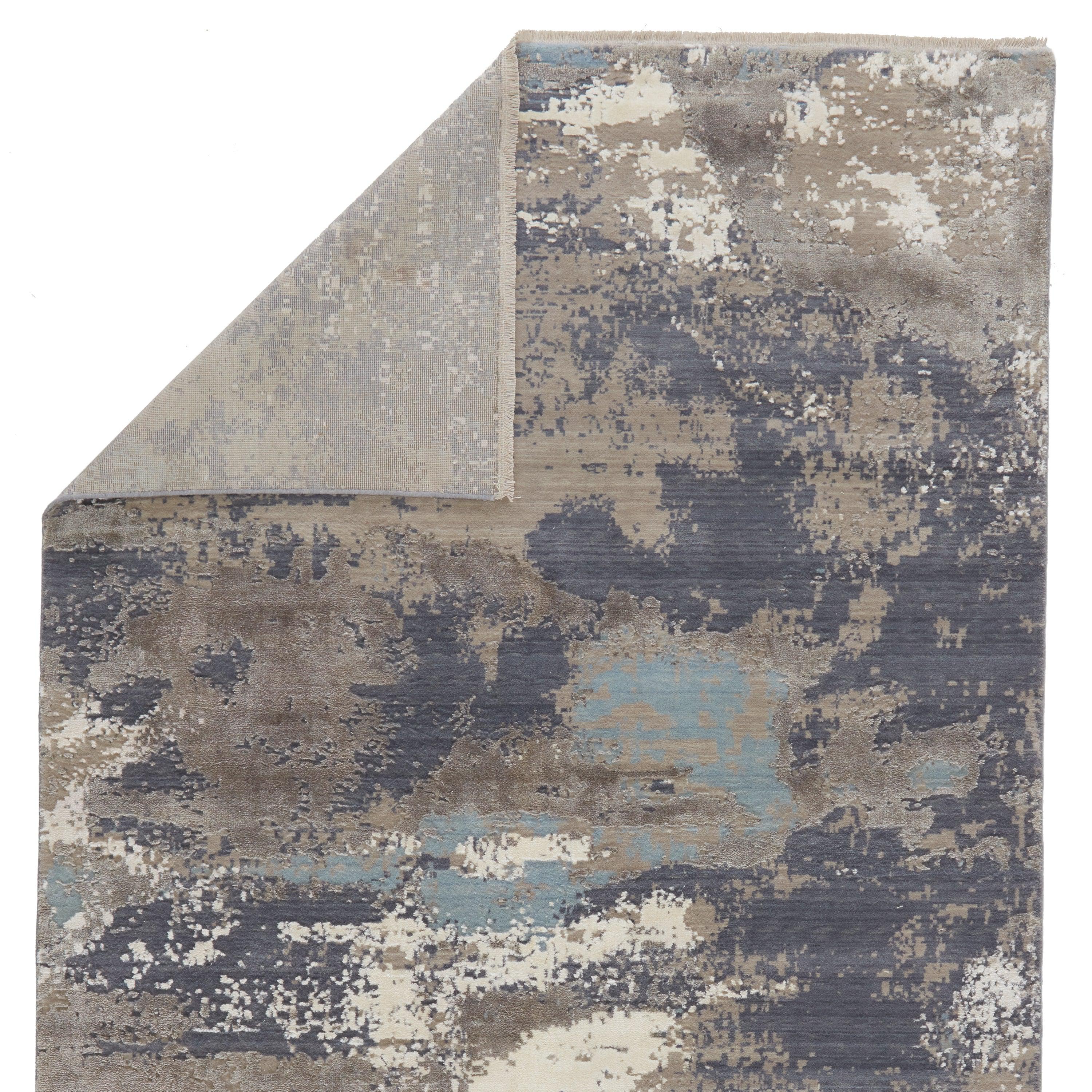 Adriatic Abstract Gray Light Blue Area Rug、mySite、gigharbornorthrealestate