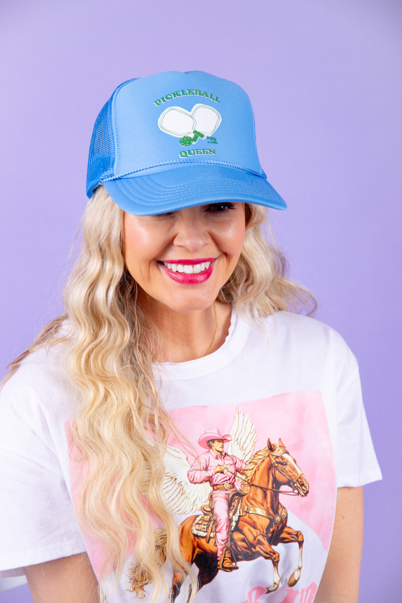 Pickleball Queen Trucker Hat、mySite、hinf8tx79