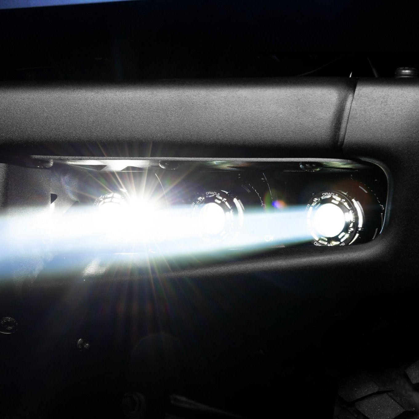 ORACLE Lighting 2021-2025 Ford Bronco Off Road LASER Auxiliary Lights + LED Fog Light Kit for Steel Bumper、mySite、nflplayoffbracketp