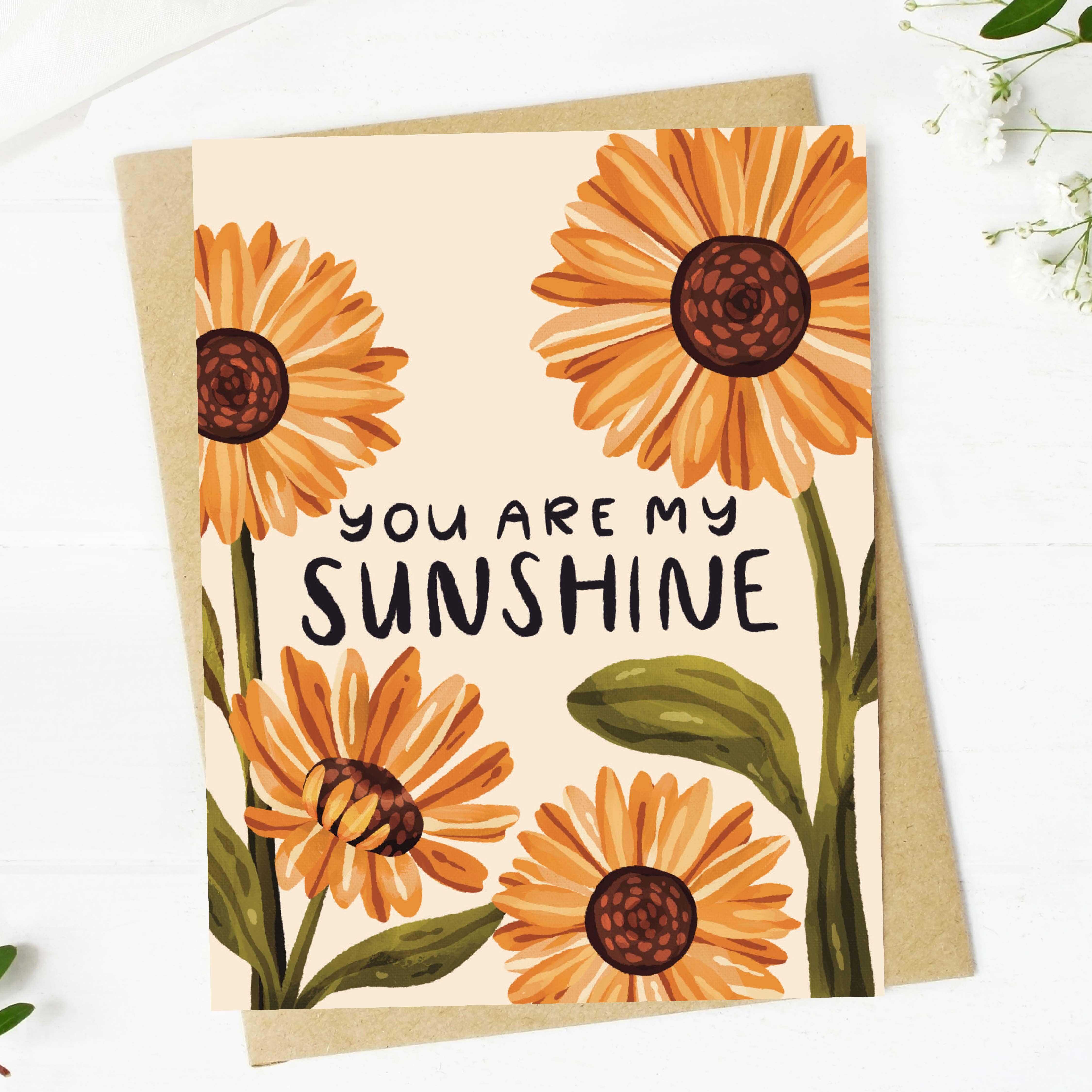  You are my sunshine Greeting Card、mySite、ghnorth