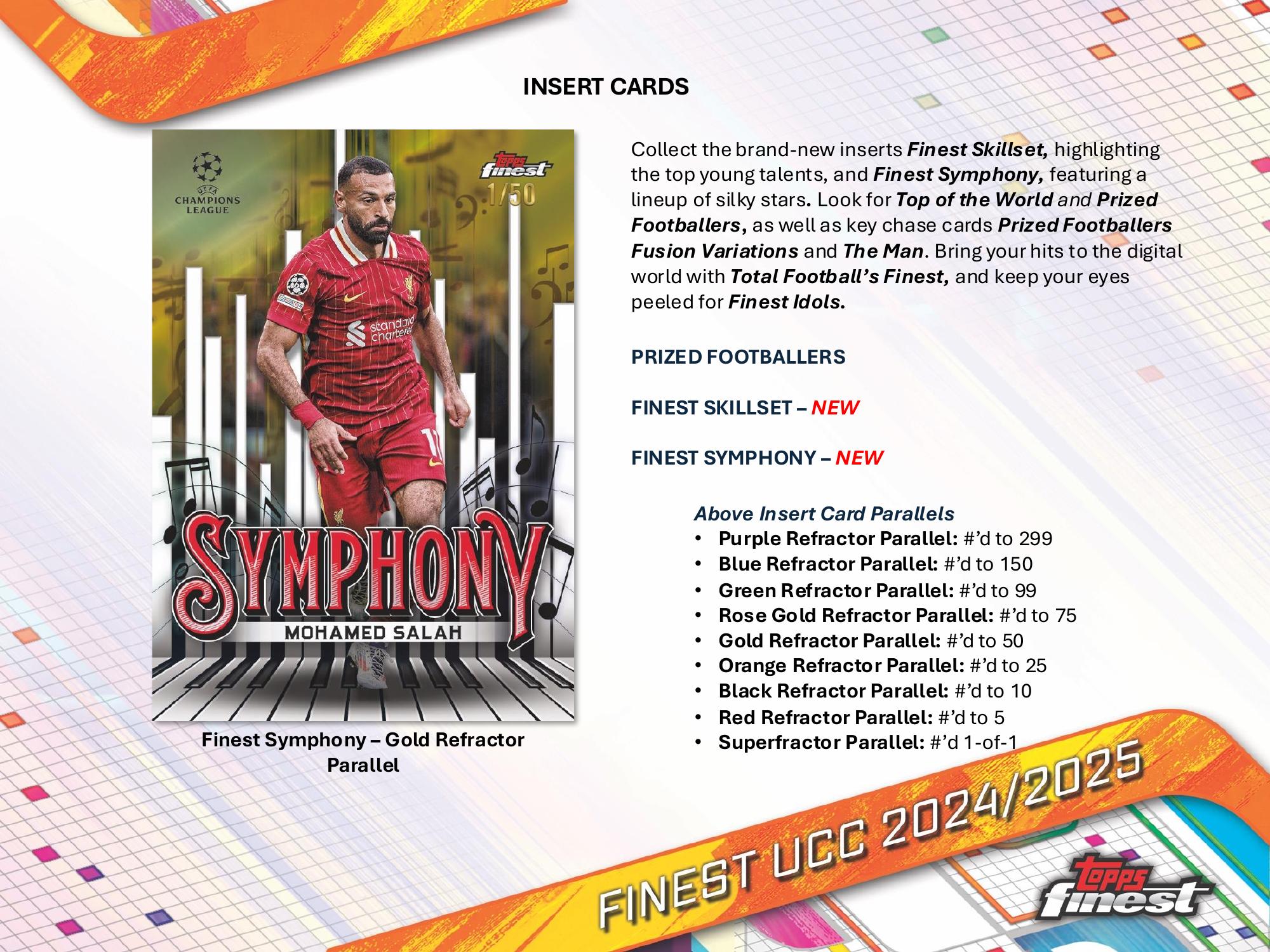 Topps Finest UEFA Club Competitions 2024/25 - Hobby Box、mySite、waistdrama