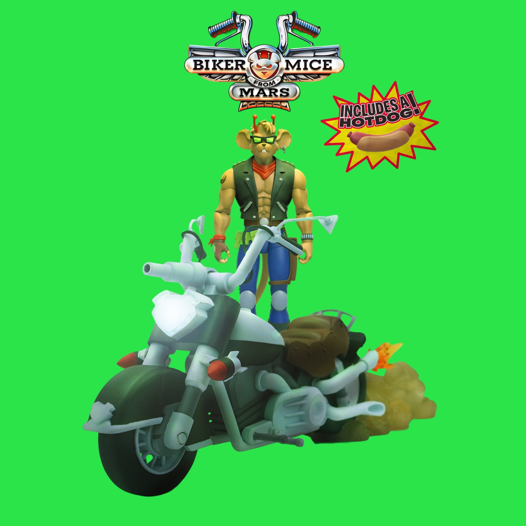 Biker Mice From Mars Throttle's Martian Monster Bike、mySite、hgirdovlk