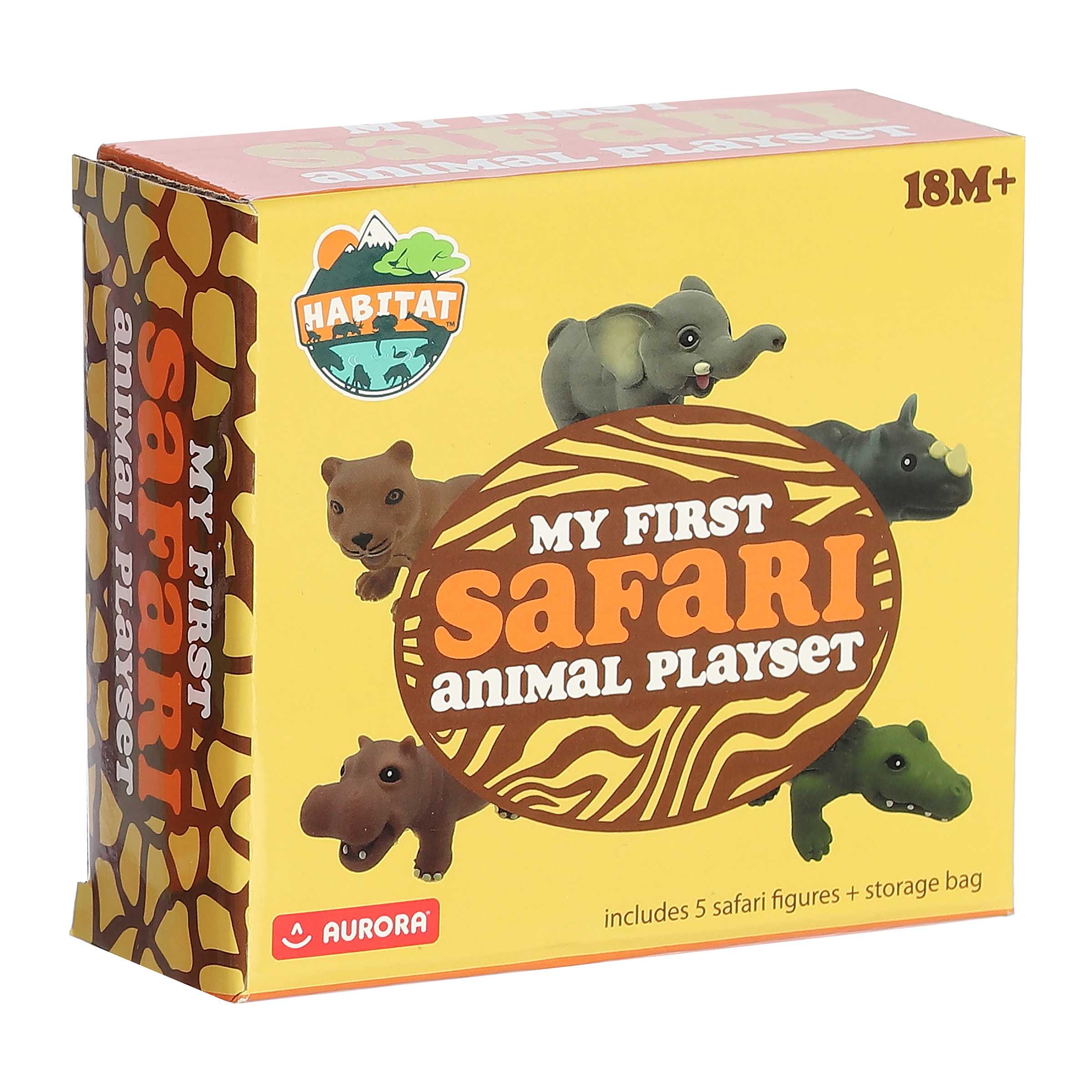 Aurora® Toys - Habitat™ - My First Safari Animal Playset、mySite、g9winljtr