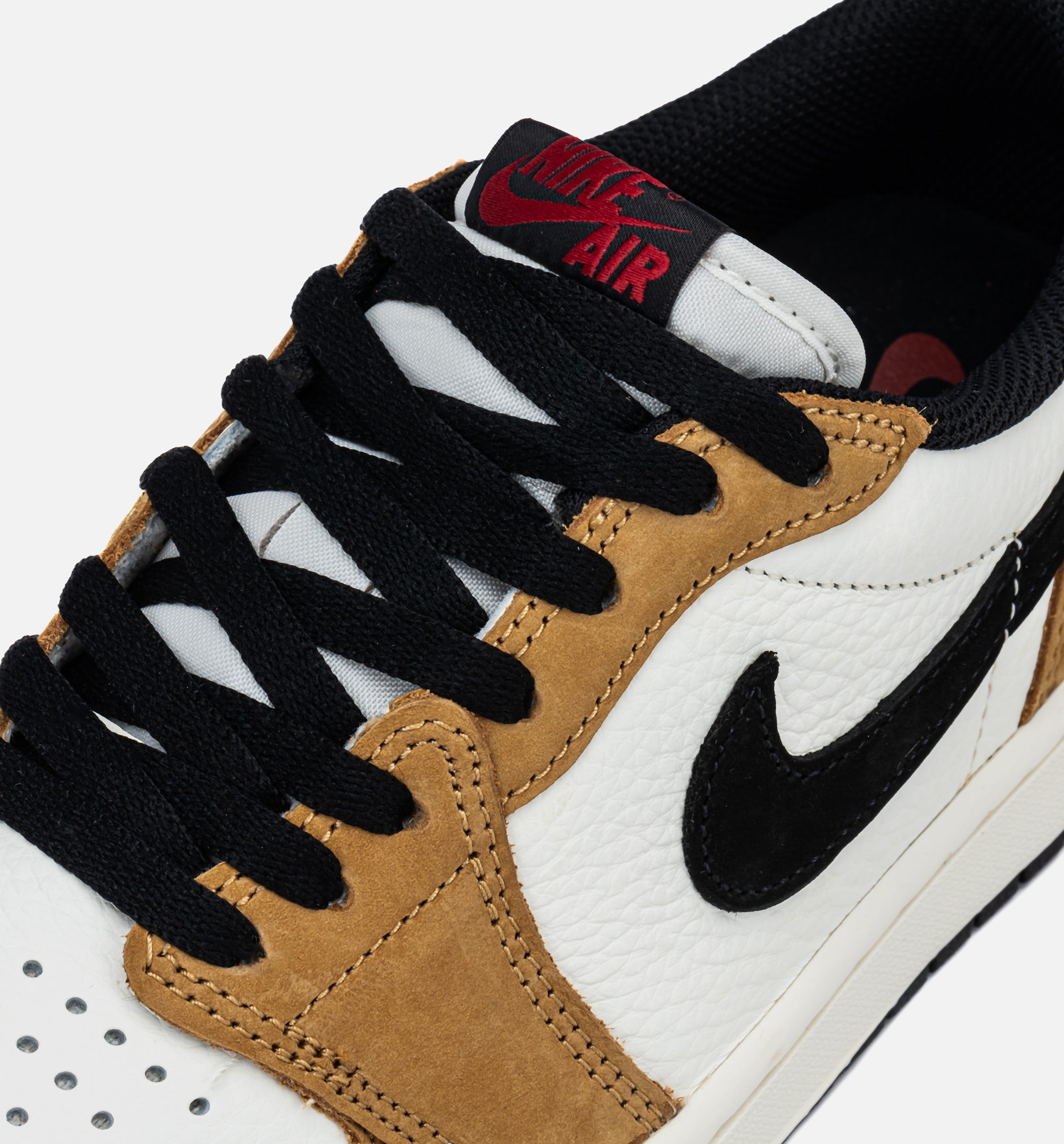 Air Jordan 1 Low OG Rookie Of The Year Mens Lifestyle Shoe - Sail/Black/Golden Harvest/Gym Red、mySite、dreamappss