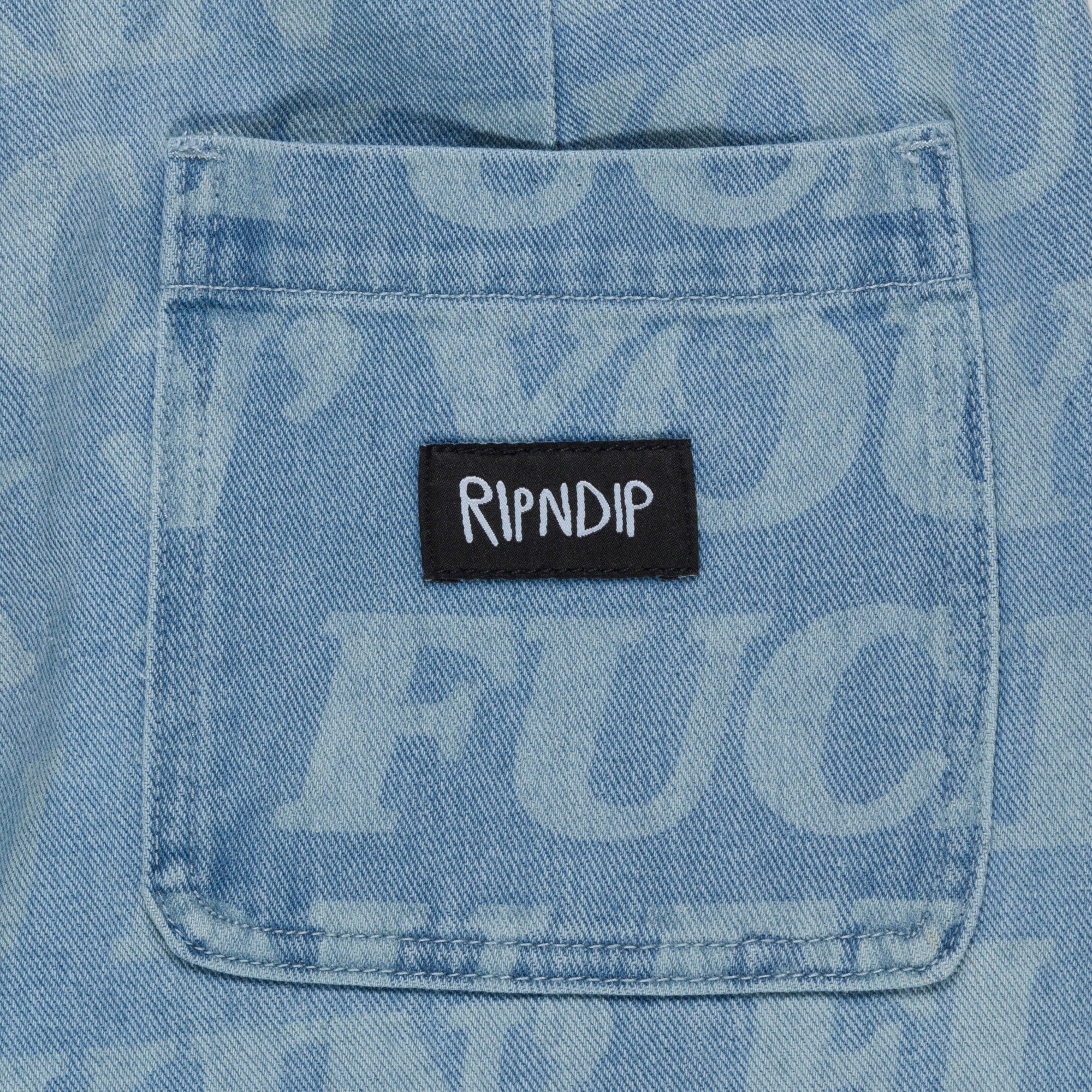  F.U.F.F. Washed Denim Pants (Light Washed Denim)、mySite、merchandisen