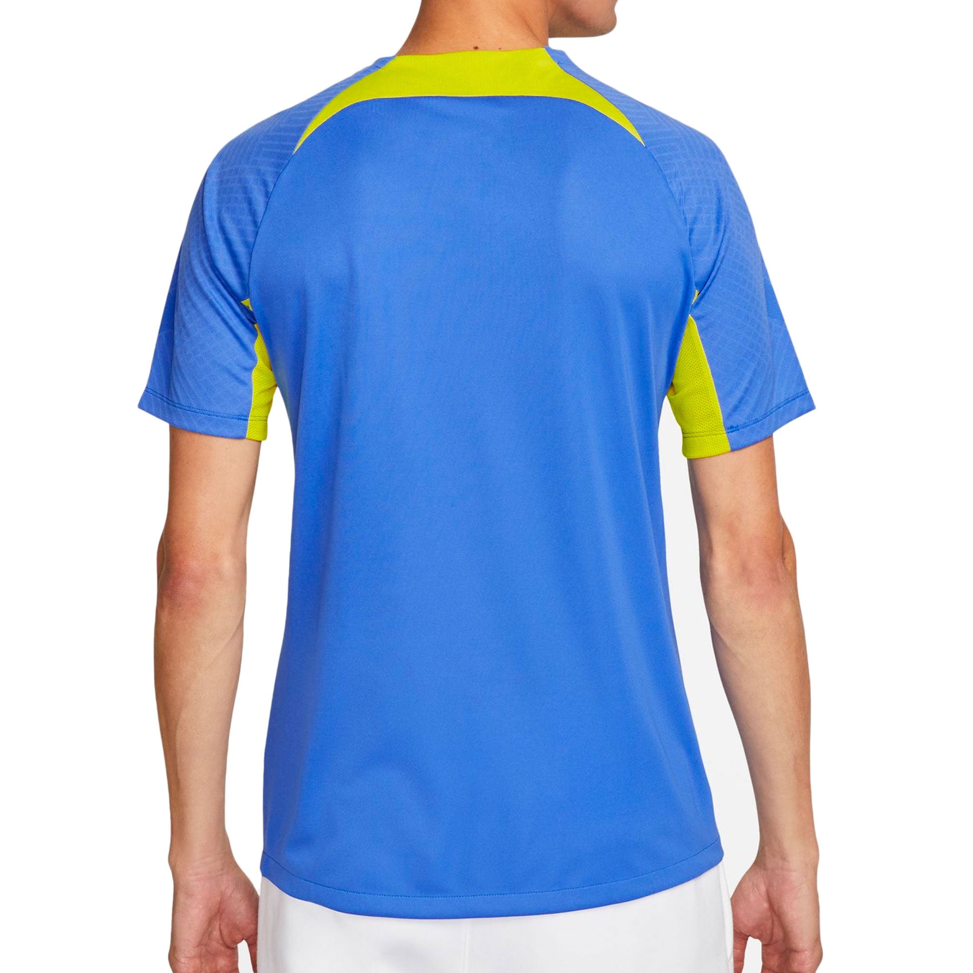 Nike Men's Club America 2022/23 Strike Training Jersey Blue/Yellow、mySite、noshort