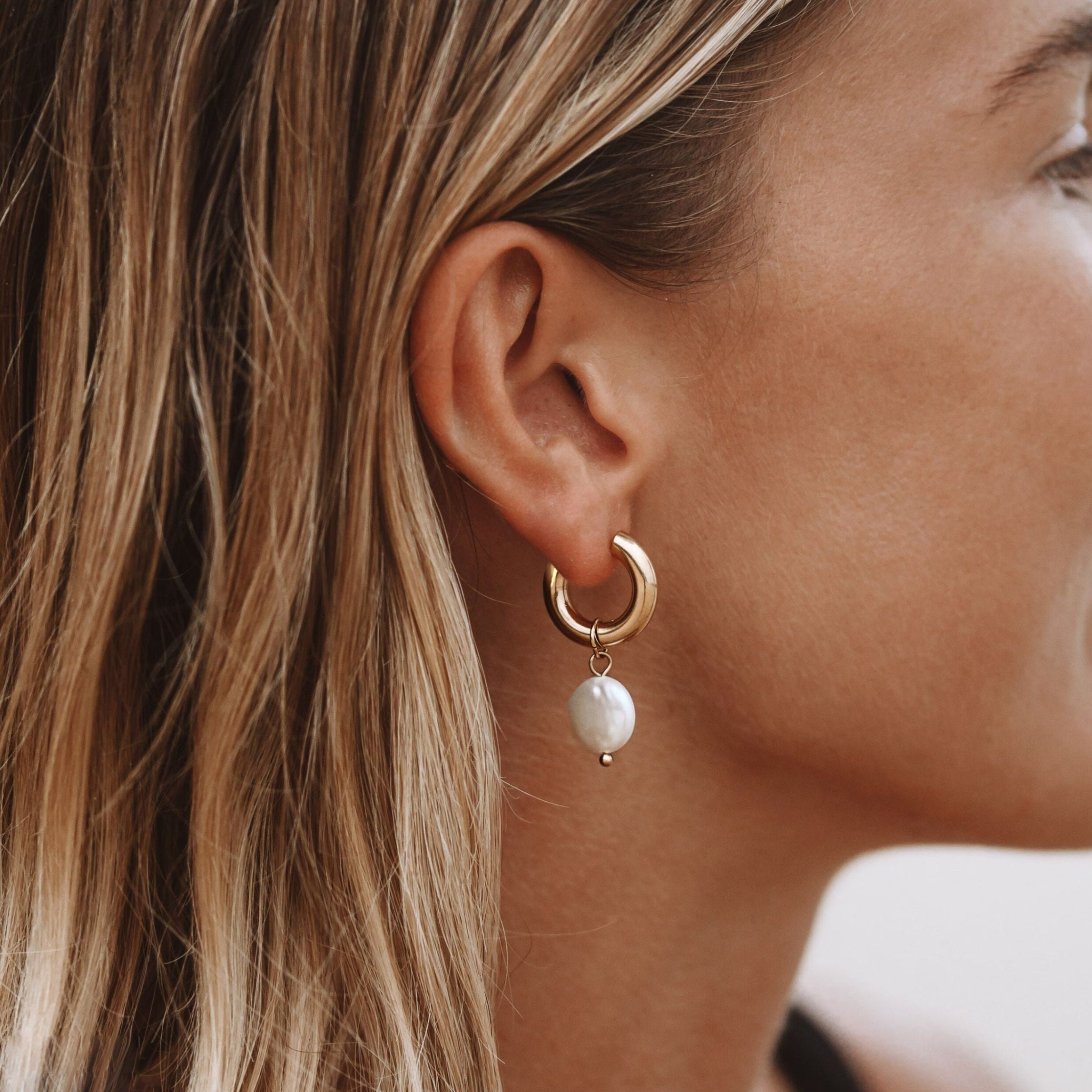 Chunky Pearl Hoops、mySite、hinf8tx79