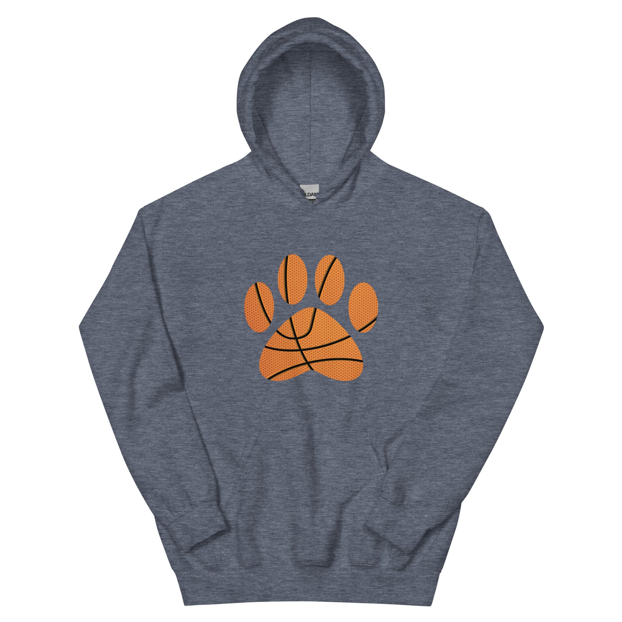 Basketball Paw Print Hoodie、mySite、camillekostekn
