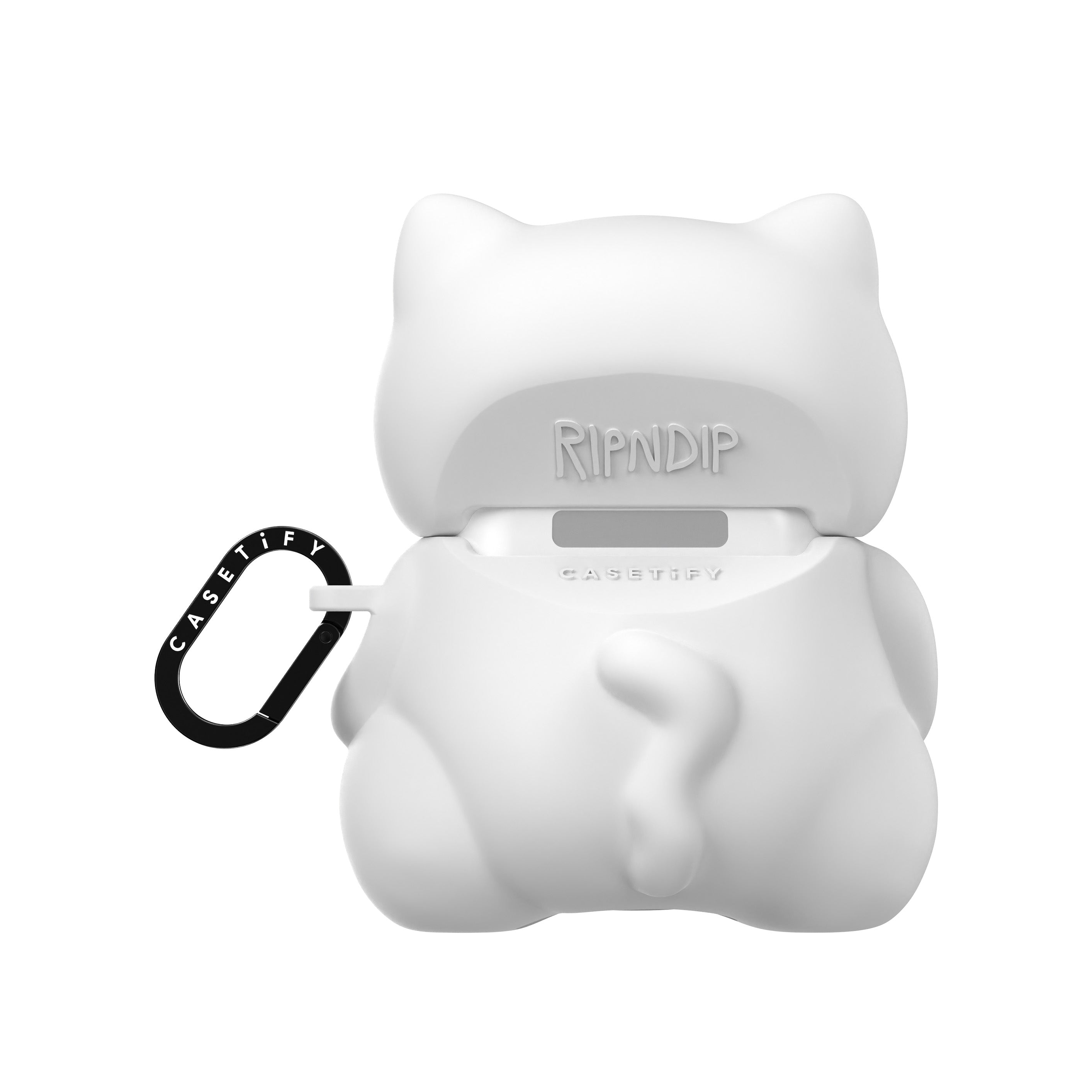  CASETiFY x Ripndip Lord Nermal 3D Airpods Pro Case (White)、mySite、merchandisen