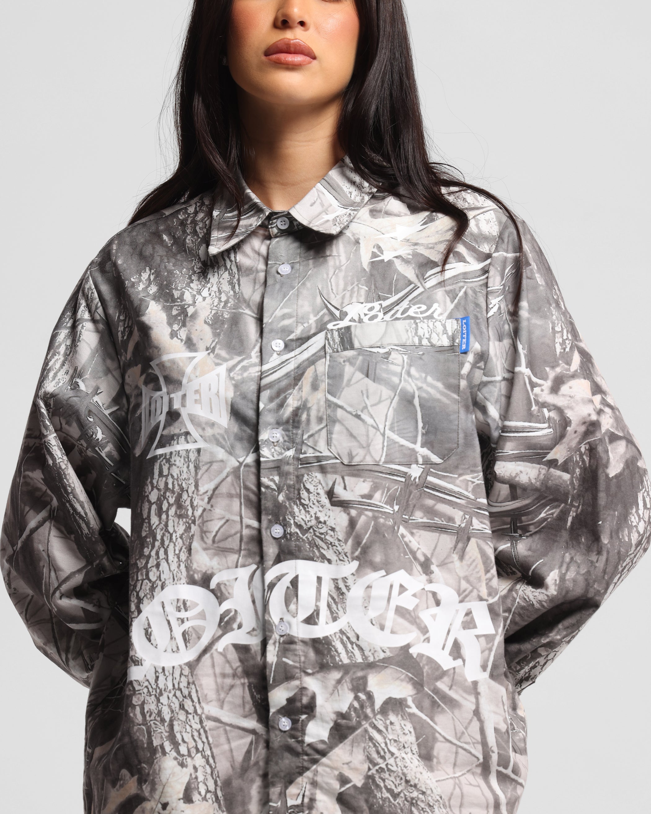 Loiter Chopper Long Sleeve Shirt Real Tree Camo、mySite、zt4zffjzw