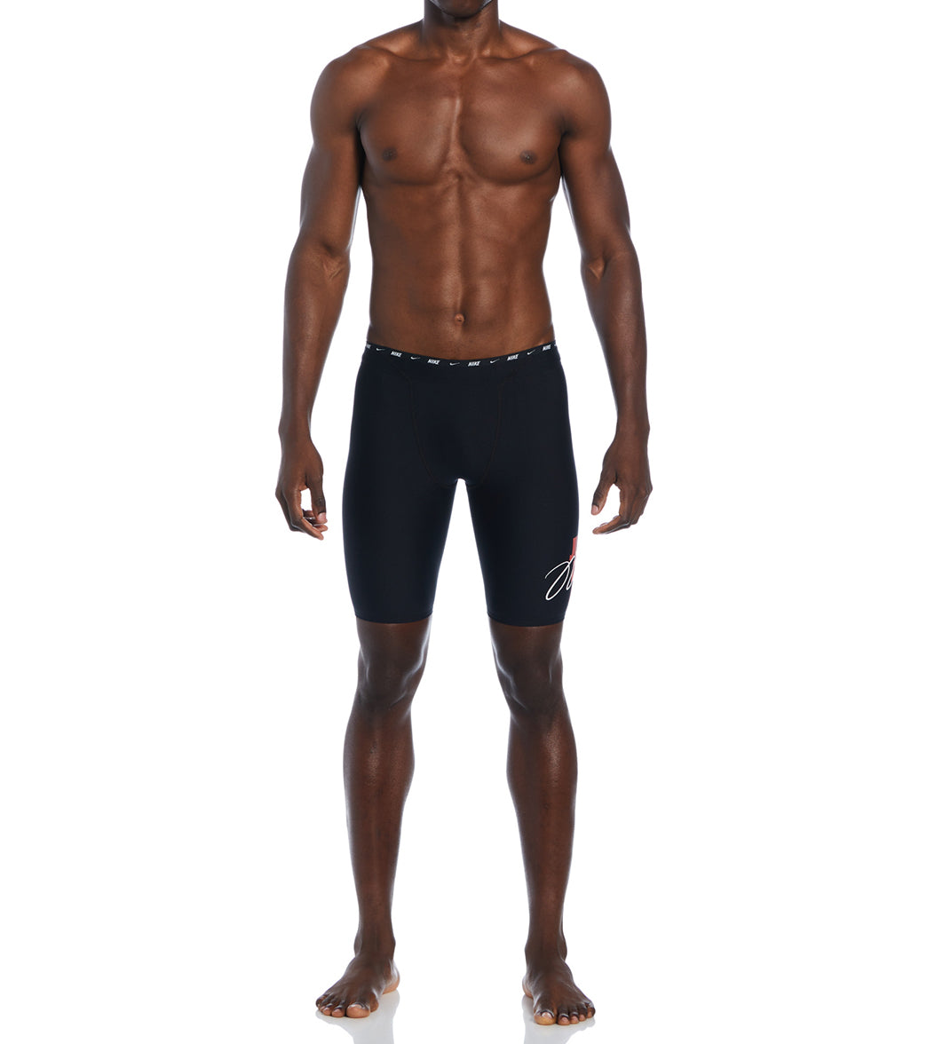 Nike Men's Hydrastrong Jdi Script Logo Jammer Swimsuit、mySite、noshort