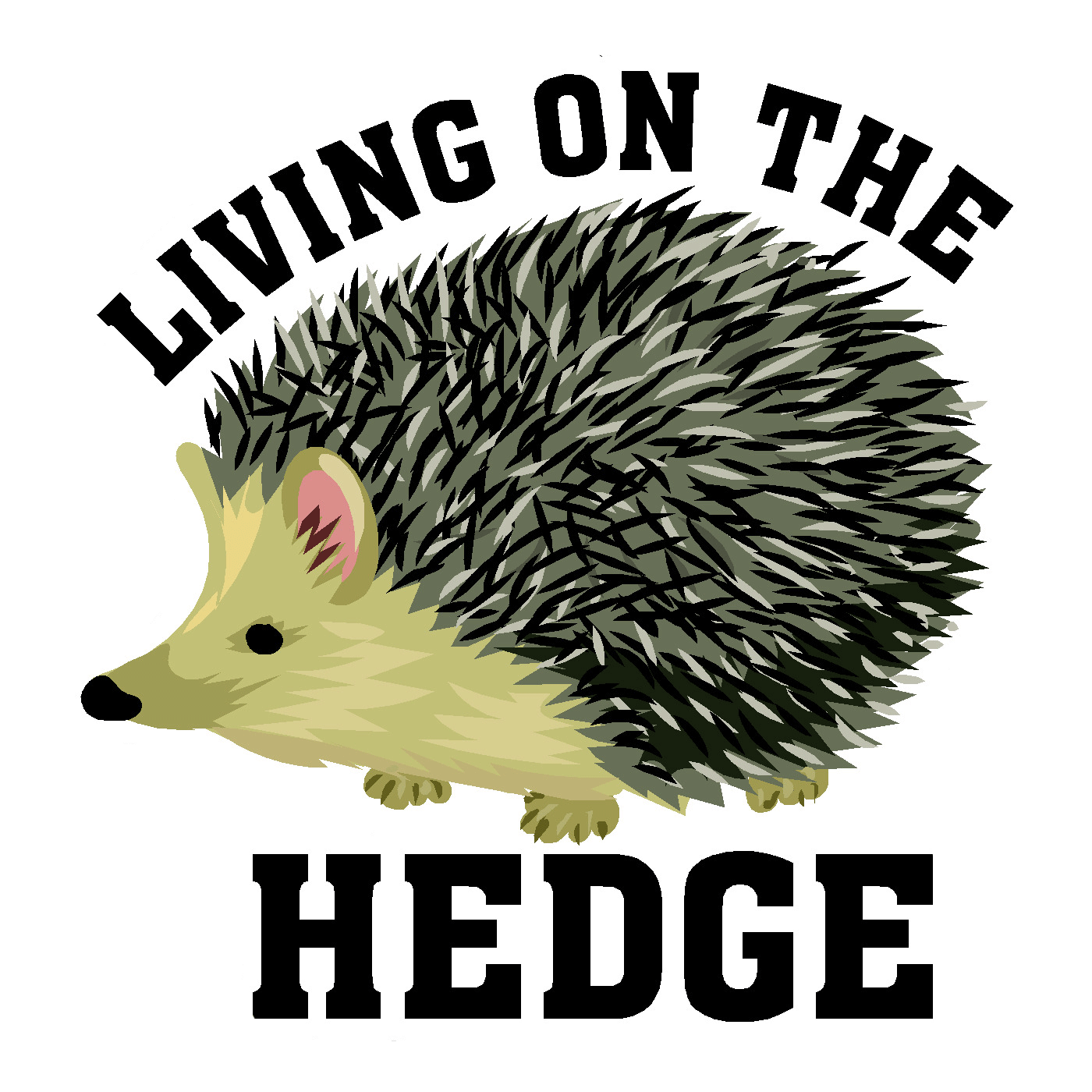  Living on the Hedge Decal、mySite、ghnorth