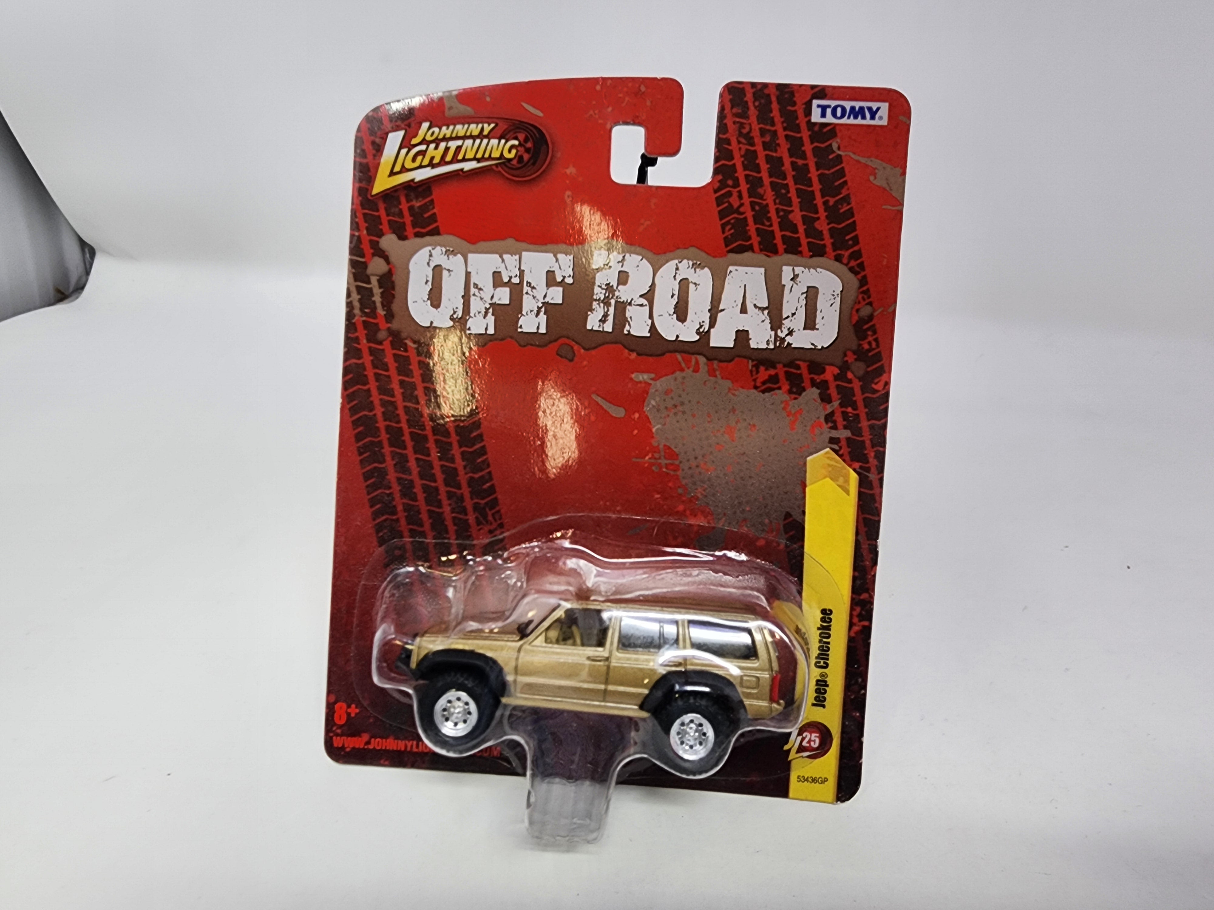 Jeep Cherokee * Gold * Johnny Lightning OFF ROAD、mySite、hgirdovlk