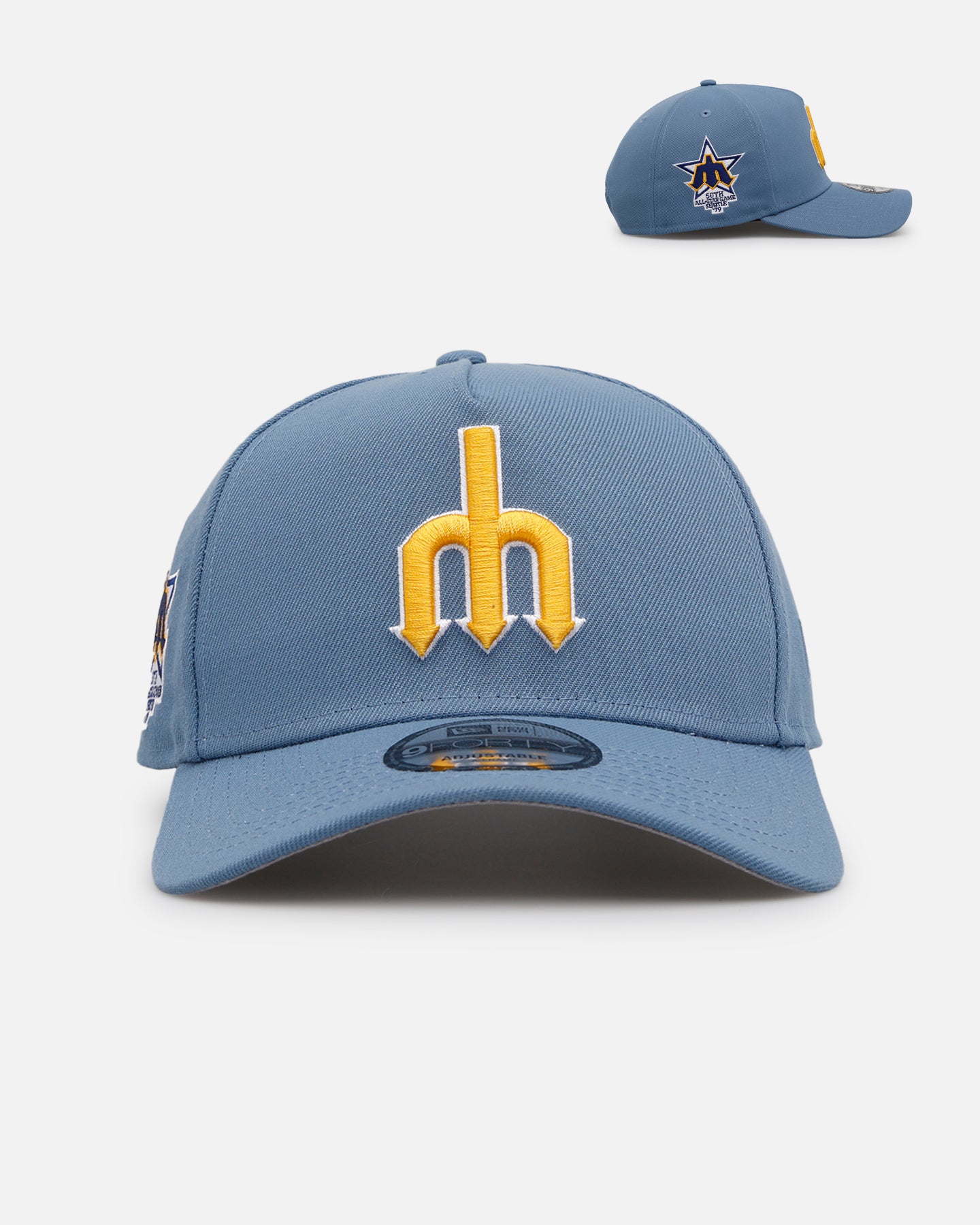 New Era Seattle Mariners 'Faded Blue' 9FORTY A-Frame Snapback Faded Blue、mySite、zt4zffjzw