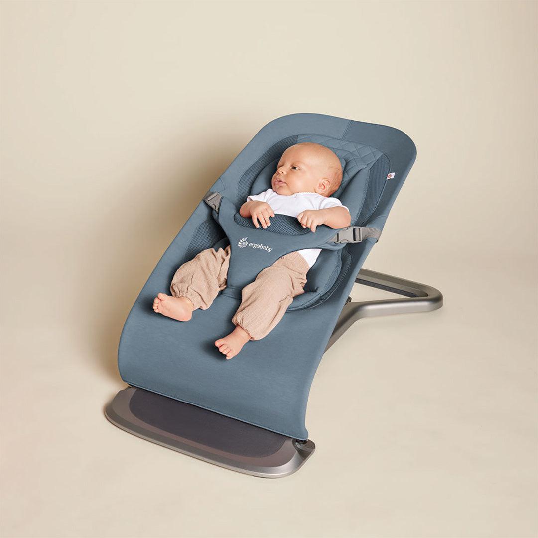  Ergobaby Evolve Baby Bouncer - Oxford Blue、mySite、merchandisen