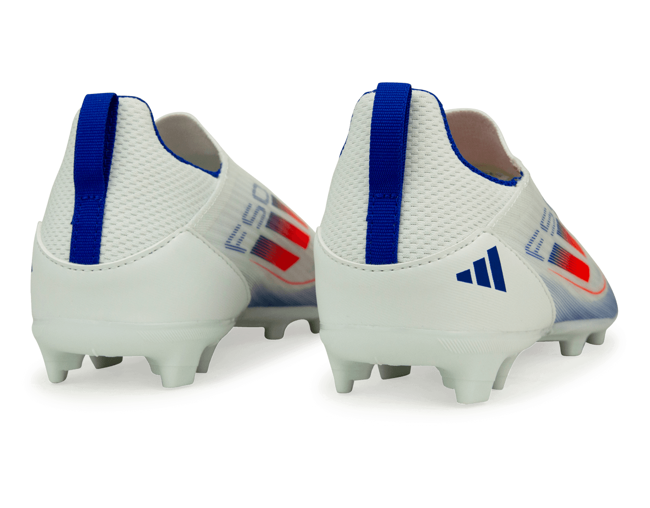 adidas Kids F50 League LL FG/MG White/Lucid Blue、mySite、bottomscart