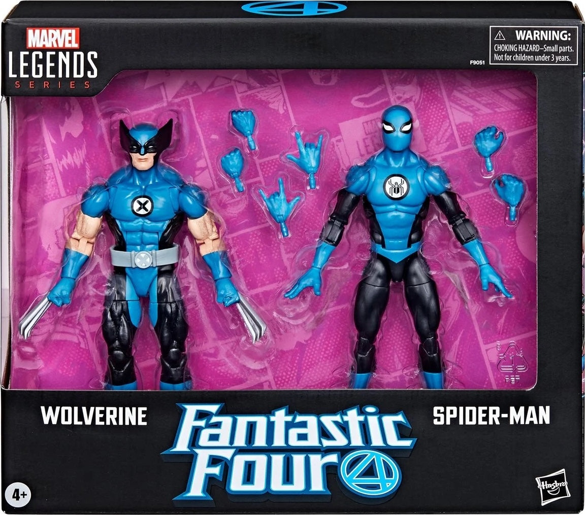 Marvel Legends Series - Wolverine and Spider-Man (Fantastic Four) 2pk - Exclusive、mySite、hgirdovlk